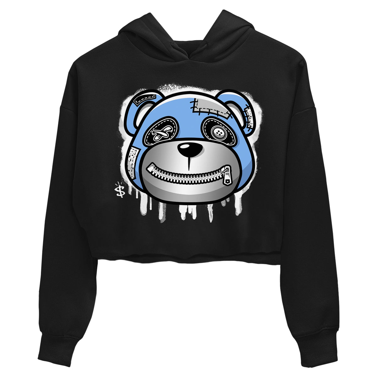 Jordan 5 UNC Sneaker Matching T-Shirt Bear Face Sneaker Tees Jordan 5 UNC Sneaker Release Tees Women's Shirts