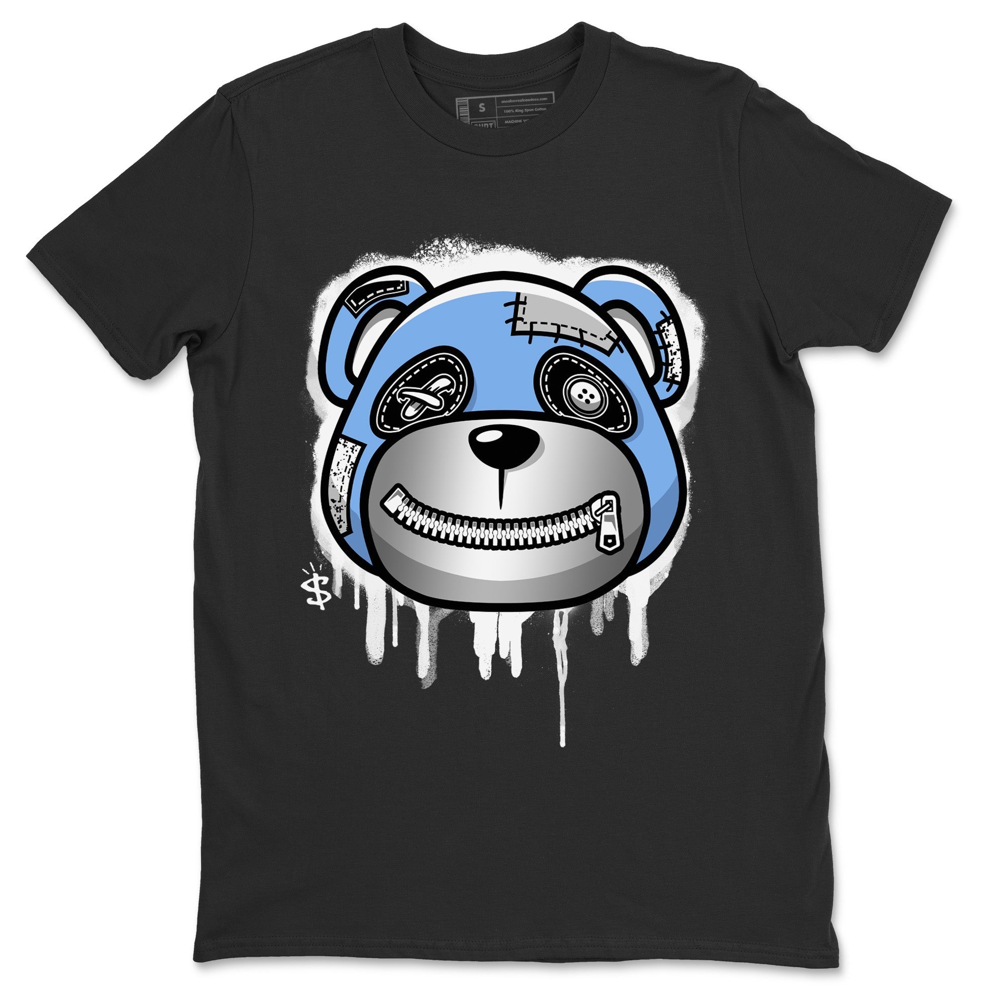 Jordan 5 UNC Shirt To Match Jordans Bear Face Sneaker Tees Jordan 5 UNC Drip Gear Zone Sneaker Matching Clothing Unisex Shirts
