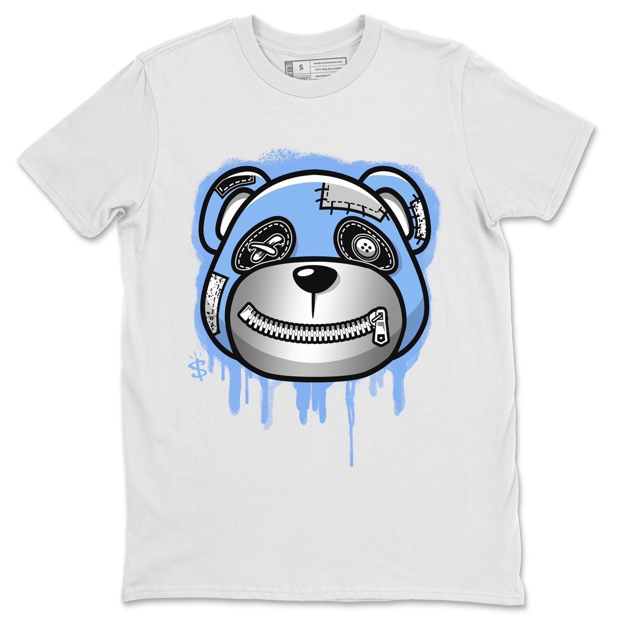 Jordan 5 UNC Shirt To Match Jordans Bear Face Sneaker Tees Jordan 5 UNC Drip Gear Zone Sneaker Matching Clothing Unisex Shirts