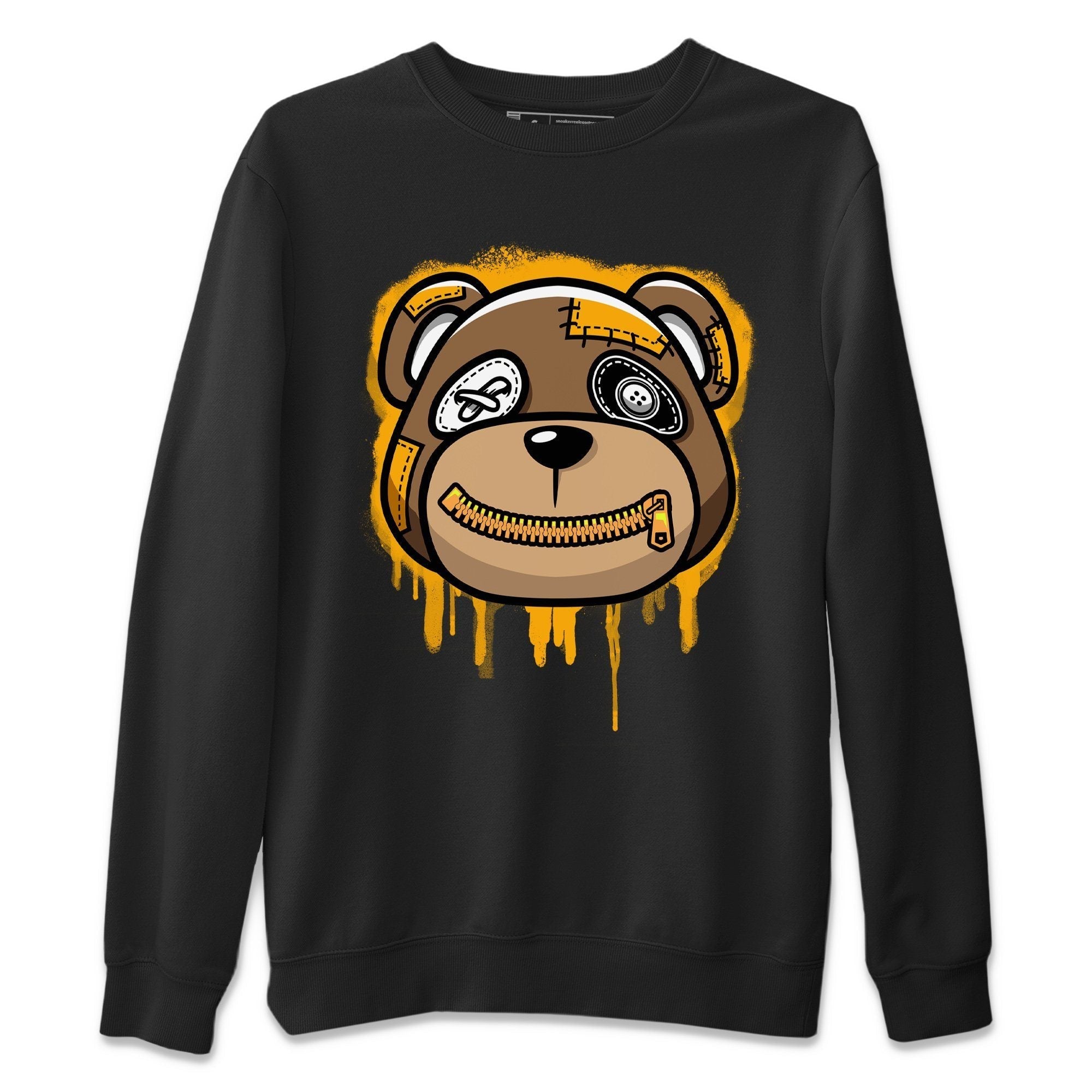 Dunk Championship Goldenrod Sneaker Match Tees Bear Face Sneaker Tees Dunk Championship Goldenrod Jordan to match sneaker T-Shirt Crew Neck Shirts