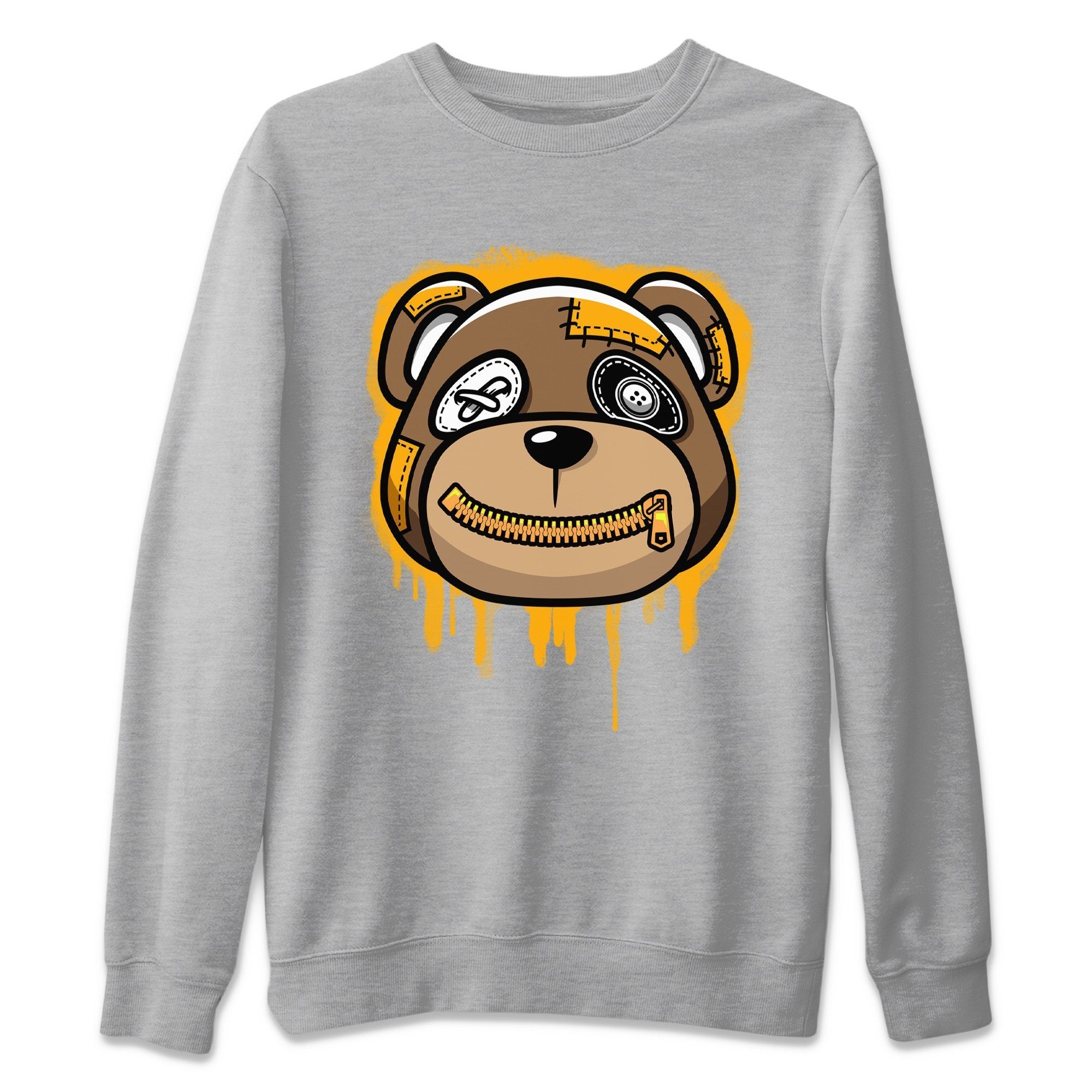 Dunk Championship Goldenrod Sneaker Match Tees Bear Face Sneaker Tees Dunk Championship Goldenrod Jordan to match sneaker T-Shirt Crew Neck Shirts
