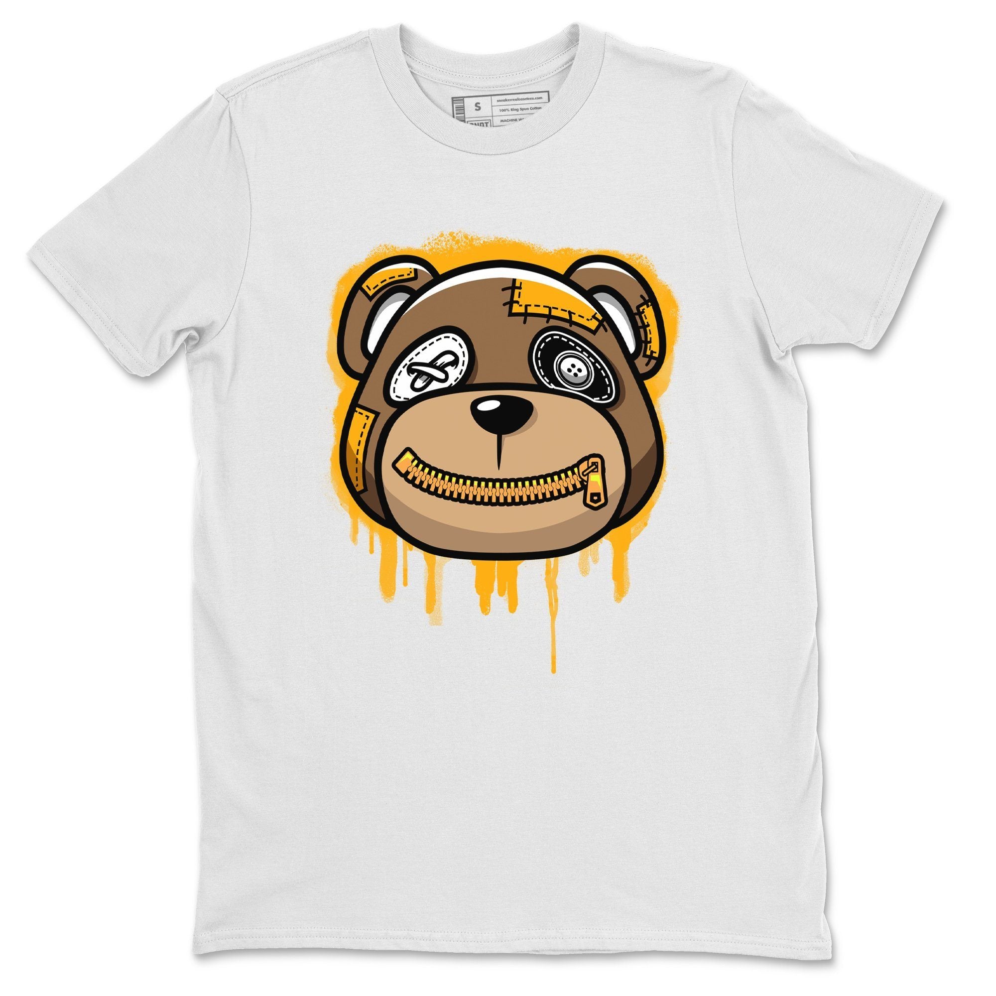 Dunk Championship Goldenrod Sneaker Match Tees Bear Face Sneaker Tees Dunk Championship Goldenrod Jordan to match sneaker T-Shirt Crew Neck Shirts