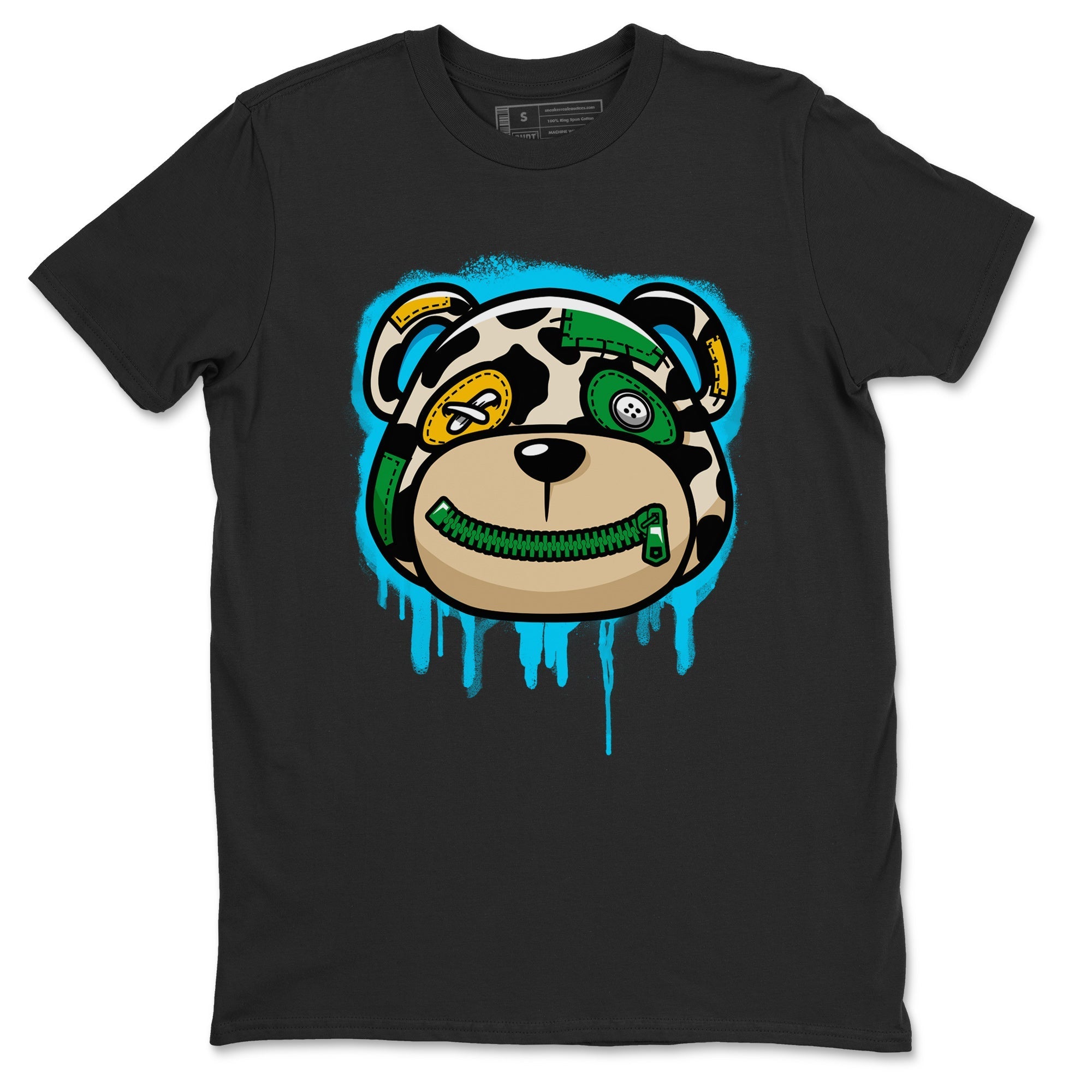 Dunk Chunky Dunky Tee Bear Face Streetwear Sneaker Shirt Dunk Chunky Dunky Sneaker Release Tees Unisex Shirts Black 2