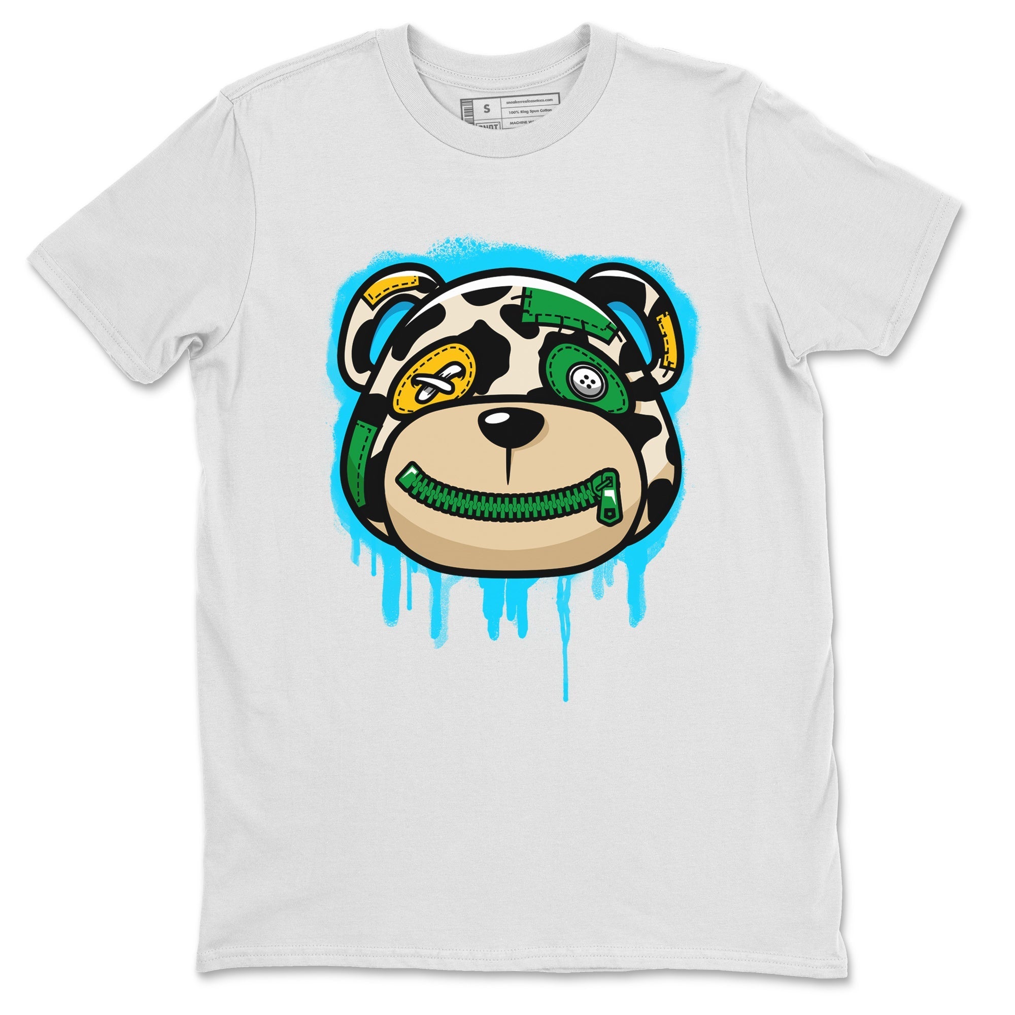 Dunk Chunky Dunky Tee Bear Face Streetwear Sneaker Shirt Dunk Chunky Dunky Sneaker Release Tees Unisex Shirts White 2