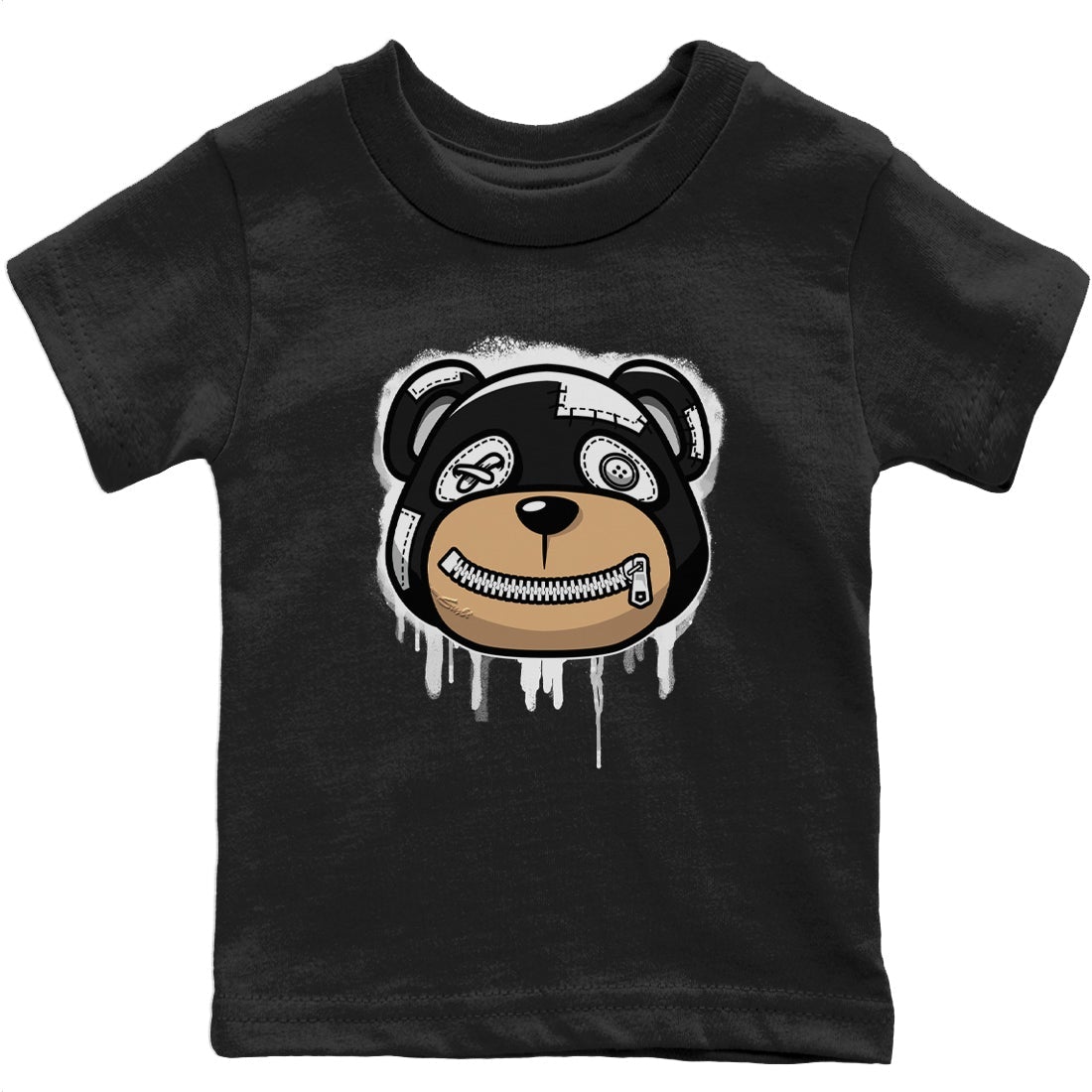 Dunk Panda Sneaker Match Tees Bear Face Sneaker Tees Dunk Panda Jordan to match sneaker T-Shirt Kids Shirts