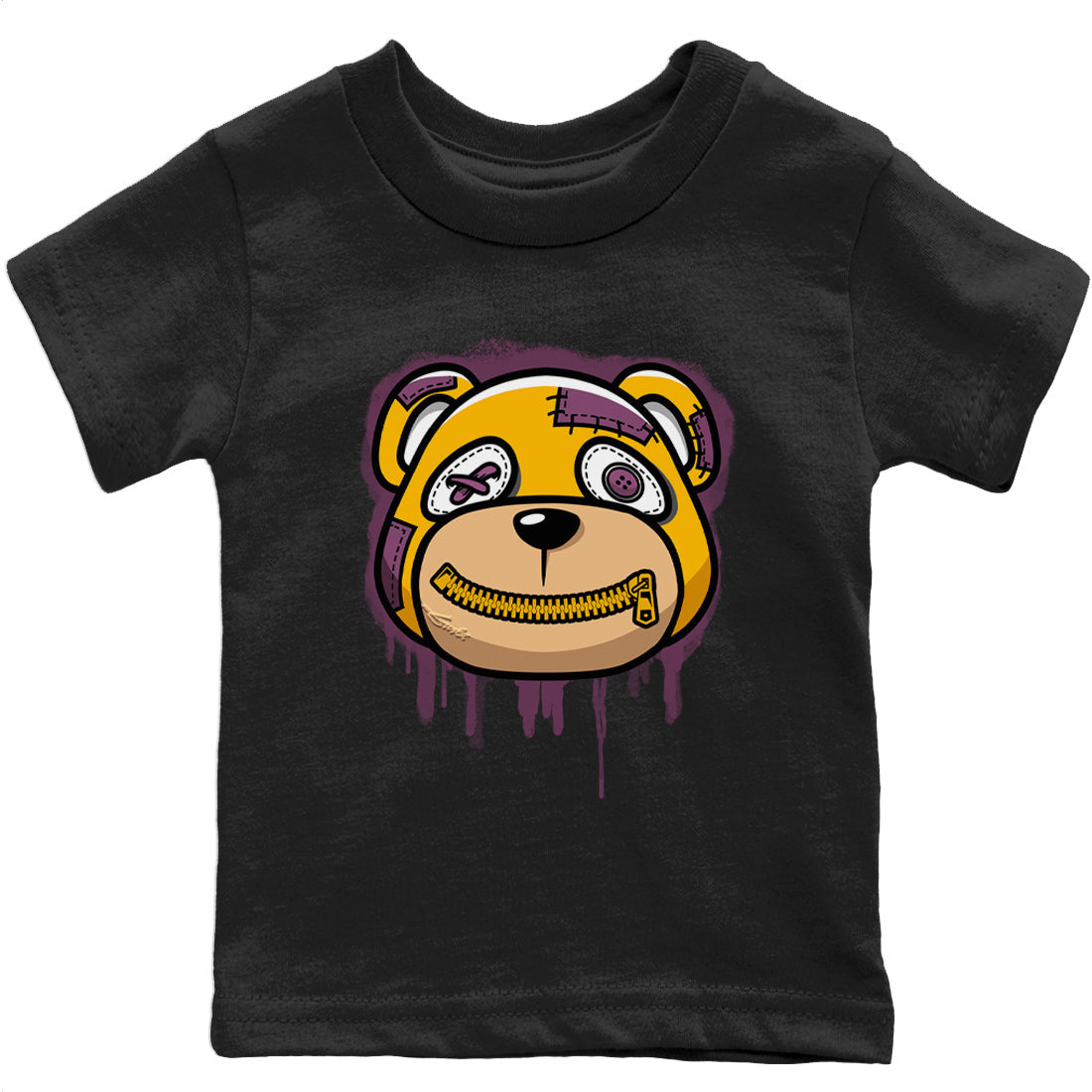Jordan 1 Brotherhood Sneaker Matching T-Shirt Bear Face Sneaker Tees Jordan 1 Brotherhood Sneaker Release Tees Kids Shirts