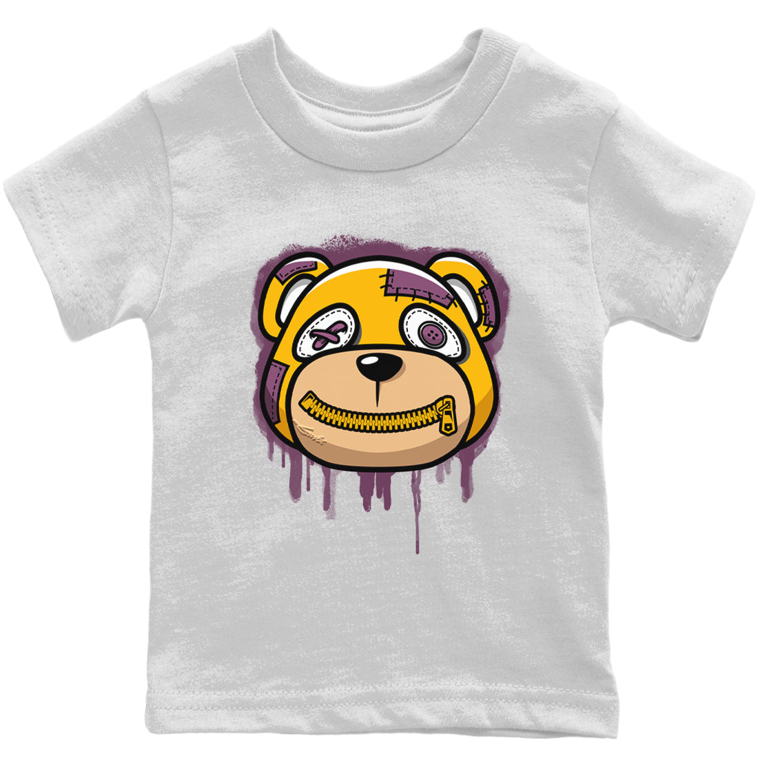 Jordan 1 Brotherhood Sneaker Matching T-Shirt Bear Face Sneaker Tees Jordan 1 Brotherhood Sneaker Release Tees Kids Shirts