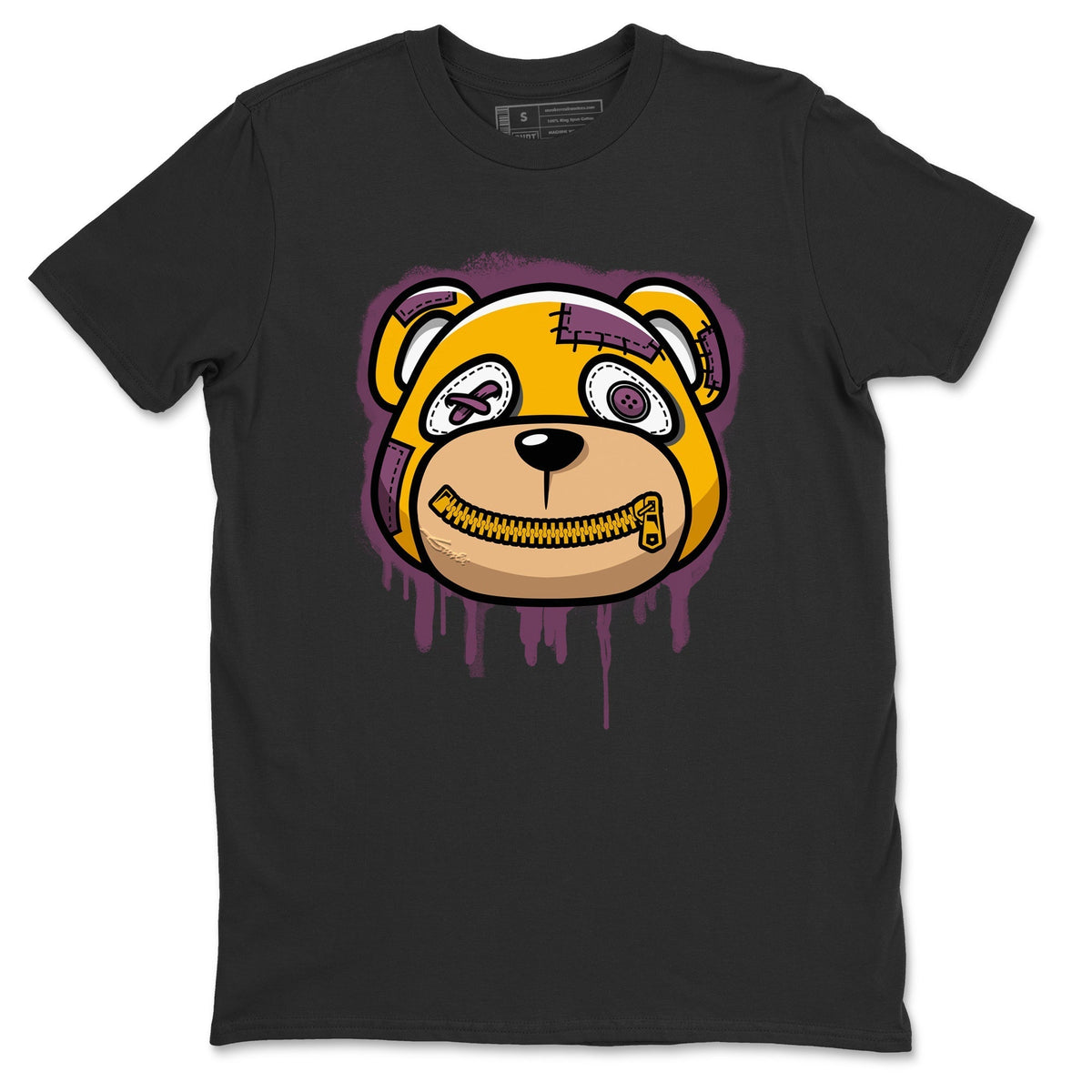 Jordan 1 Brotherhood Sneaker Matching T-Shirt Bear Face Sneaker Tees Jordan 1 Brotherhood Sneaker Release Tees Crew Neck Tees