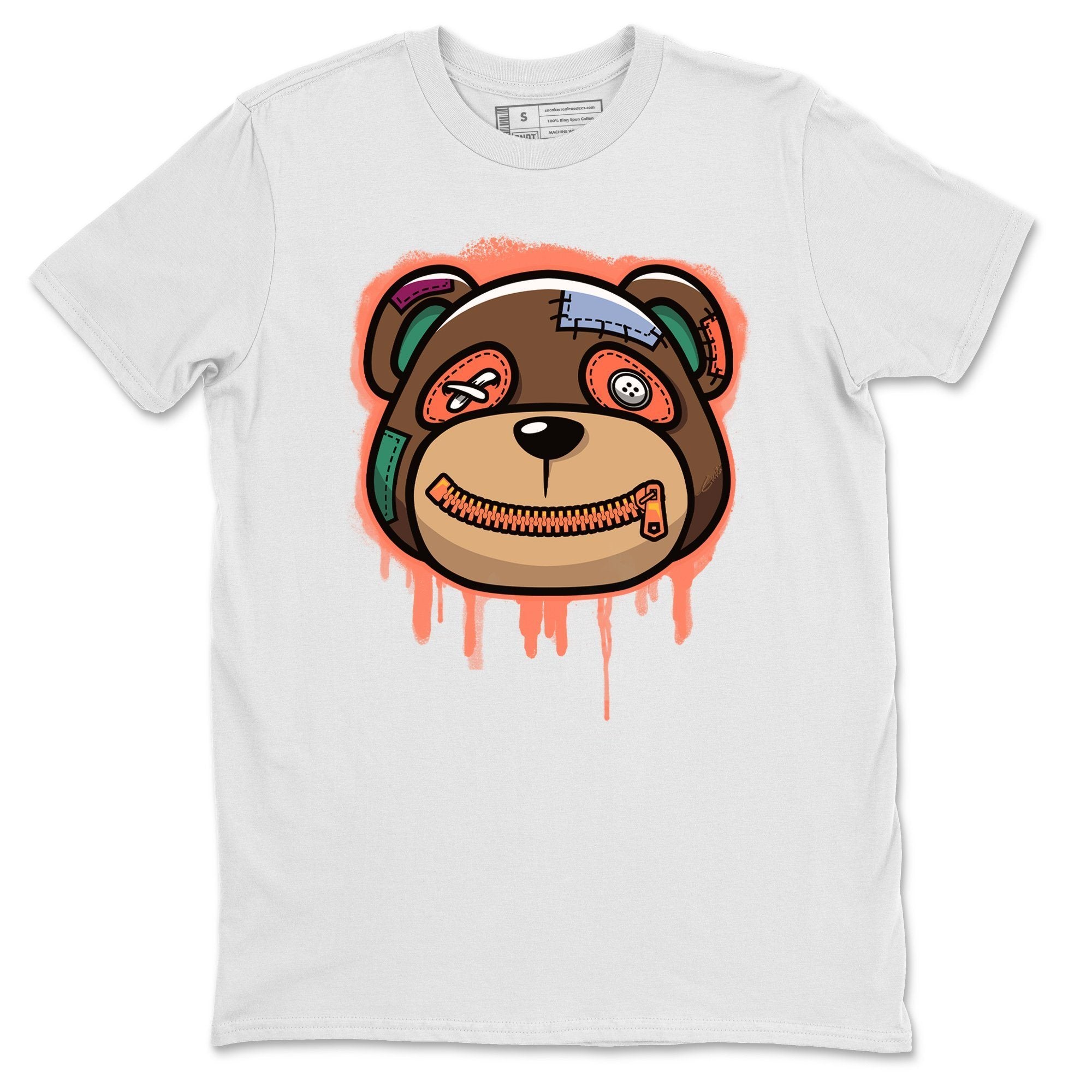 Jordan 1 Hand Crafted Sneaker Matching T-Shirt Bear Face Sneaker Tees Jordan 1 Hand Crafted Sneaker Release Tees Crew Neck Tees