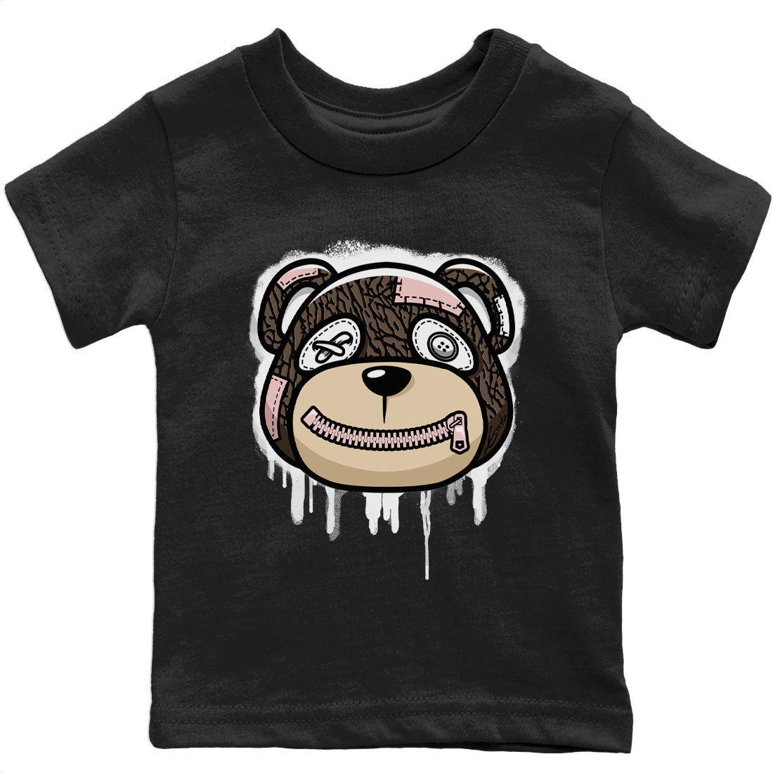 Jordan 3 Atmosphere Sneaker Matching T-Shirt Bear Face Sneaker Tees Jordan 3 Atmosphere Sneaker Release Tees Kids Shirts