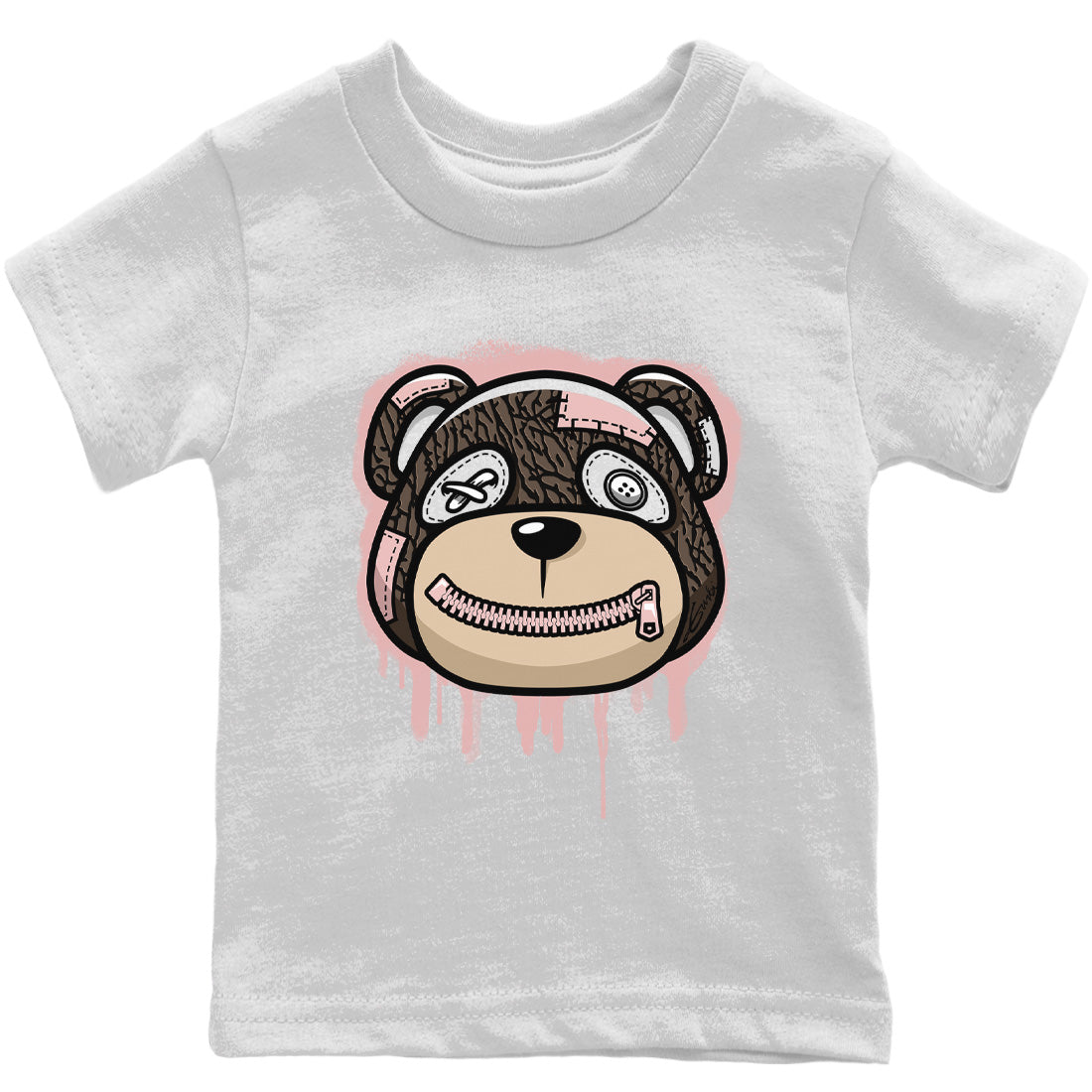 Jordan 3 Atmosphere Sneaker Matching T-Shirt Bear Face Sneaker Tees Jordan 3 Atmosphere Sneaker Release Tees Kids Shirts