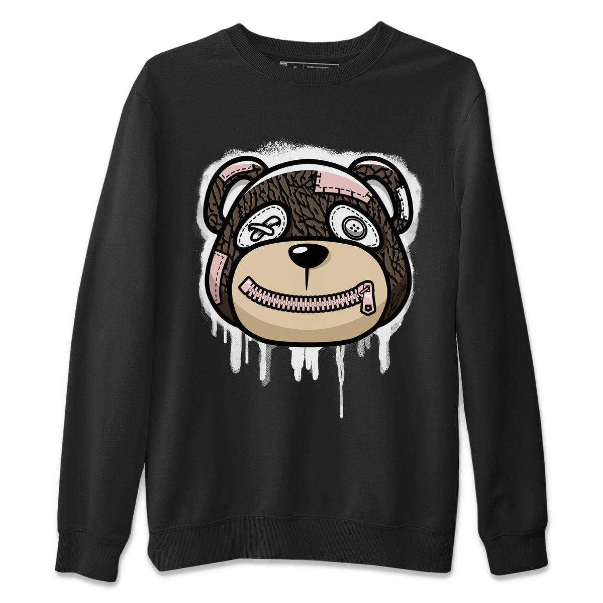 Jordan 3 Atmosphere Sneaker Matching T-Shirt Bear Face Sneaker Tees Jordan 3 Atmosphere Sneaker Release Tees Crew Neck Tees