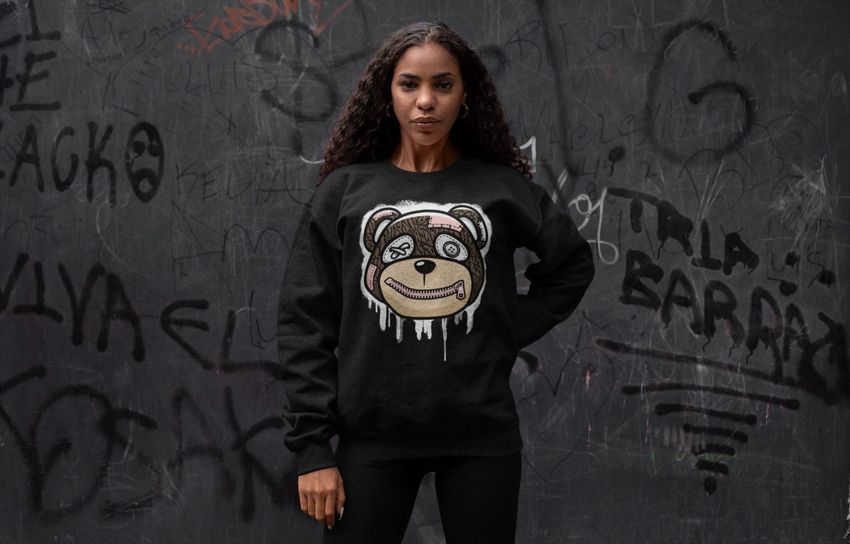 Jordan 3 Atmosphere Sneaker Matching T-Shirt Bear Face Sneaker Tees Jordan 3 Atmosphere Sneaker Release Tees Crew Neck Tees