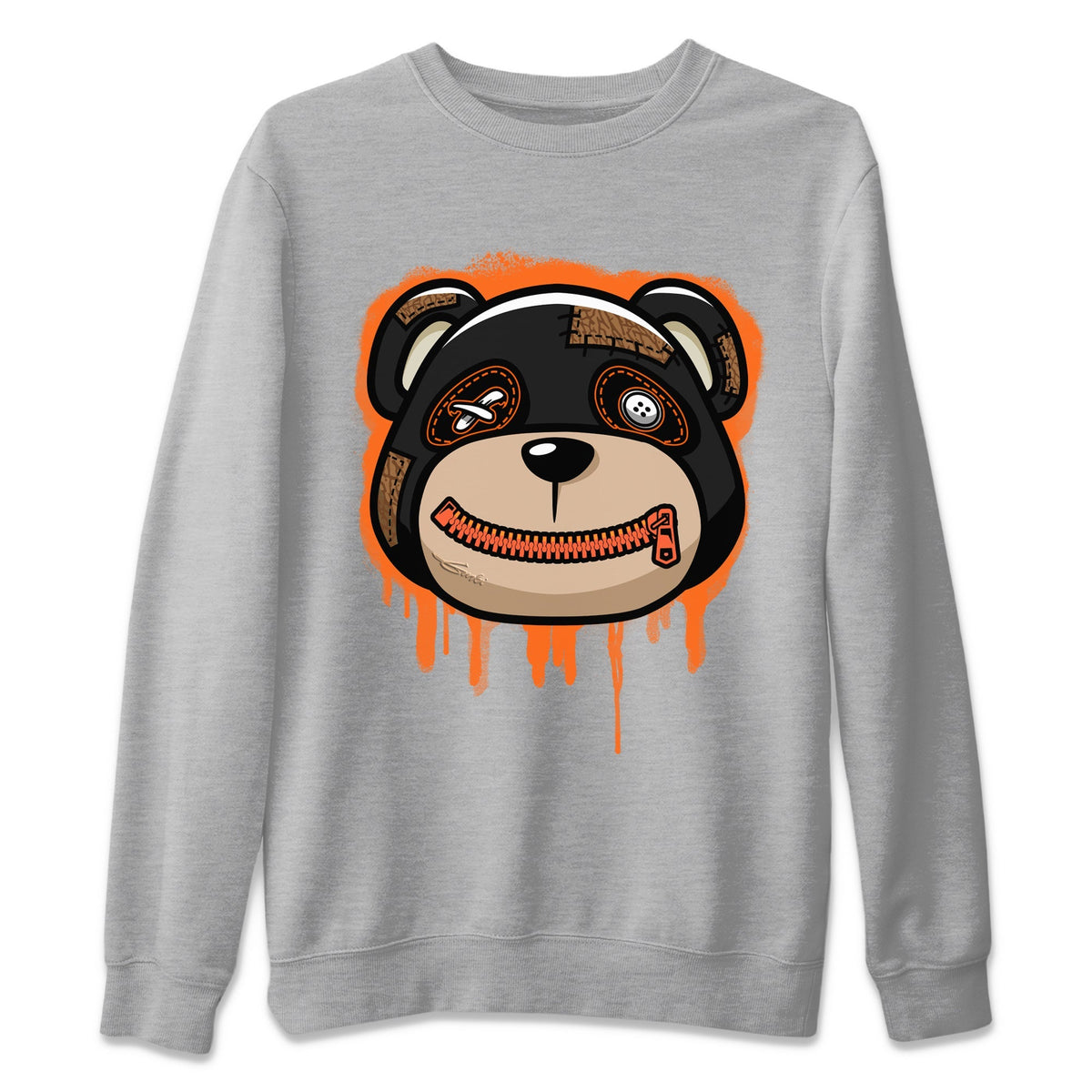 Jordan 3 Desert Elephant Sneaker Matching T-Shirt Bear Face Sneaker Tees Jordan 3 Desert Elephant Sneaker Release Tees Crew Neck Tees