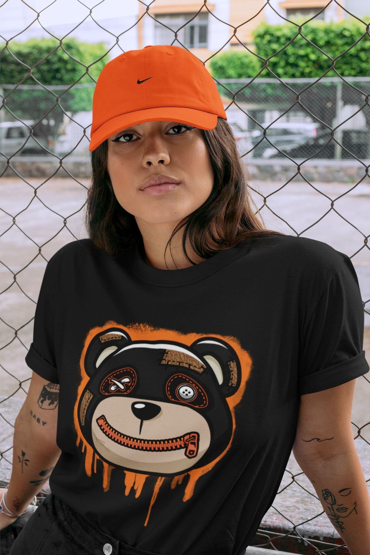 Jordan 3 Desert Elephant Sneaker Matching T-Shirt Bear Face Sneaker Tees Jordan 3 Desert Elephant Sneaker Release Tees Crew Neck Tees