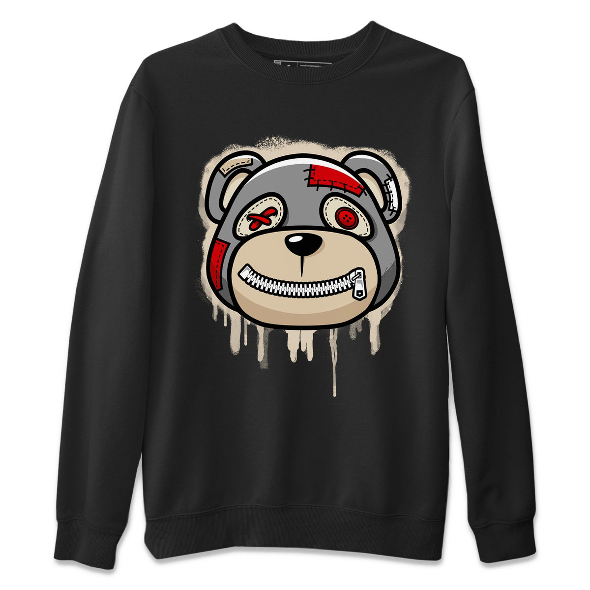 Jordan 3 Muslin Sneaker Matching T-Shirt Bear Face Sneaker Tees Jordan 3 Muslin Sneaker Release Tees Crew Neck Tees