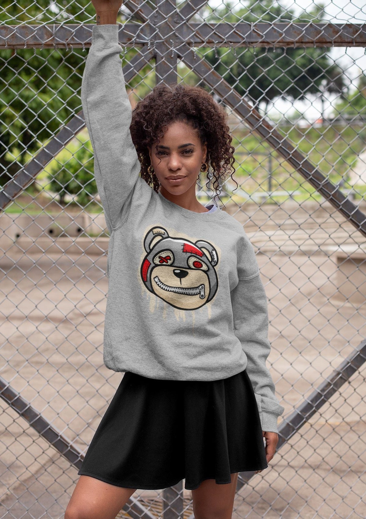 Jordan 3 Muslin Sneaker Matching T-Shirt Bear Face Sneaker Tees Jordan 3 Muslin Sneaker Release Tees Crew Neck Tees