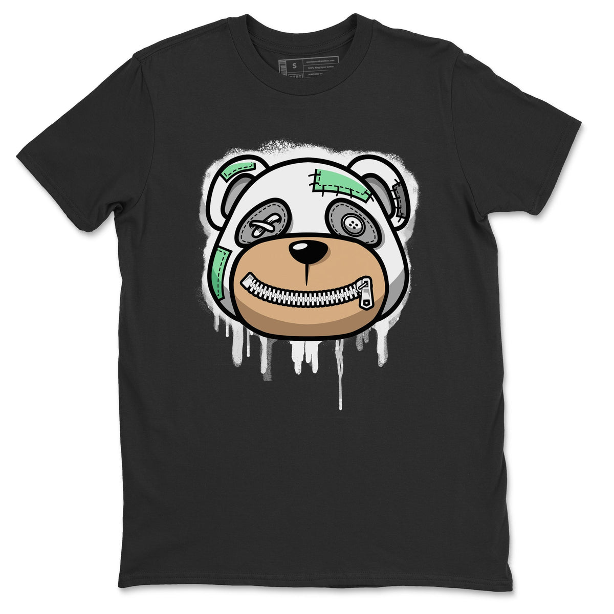 Jordan 6 Mint Foam Sneaker Matching T-Shirt Bear Face Sneaker Tees Jordan 6 Mint Foam Sneaker Release Tees Crew Neck Tees