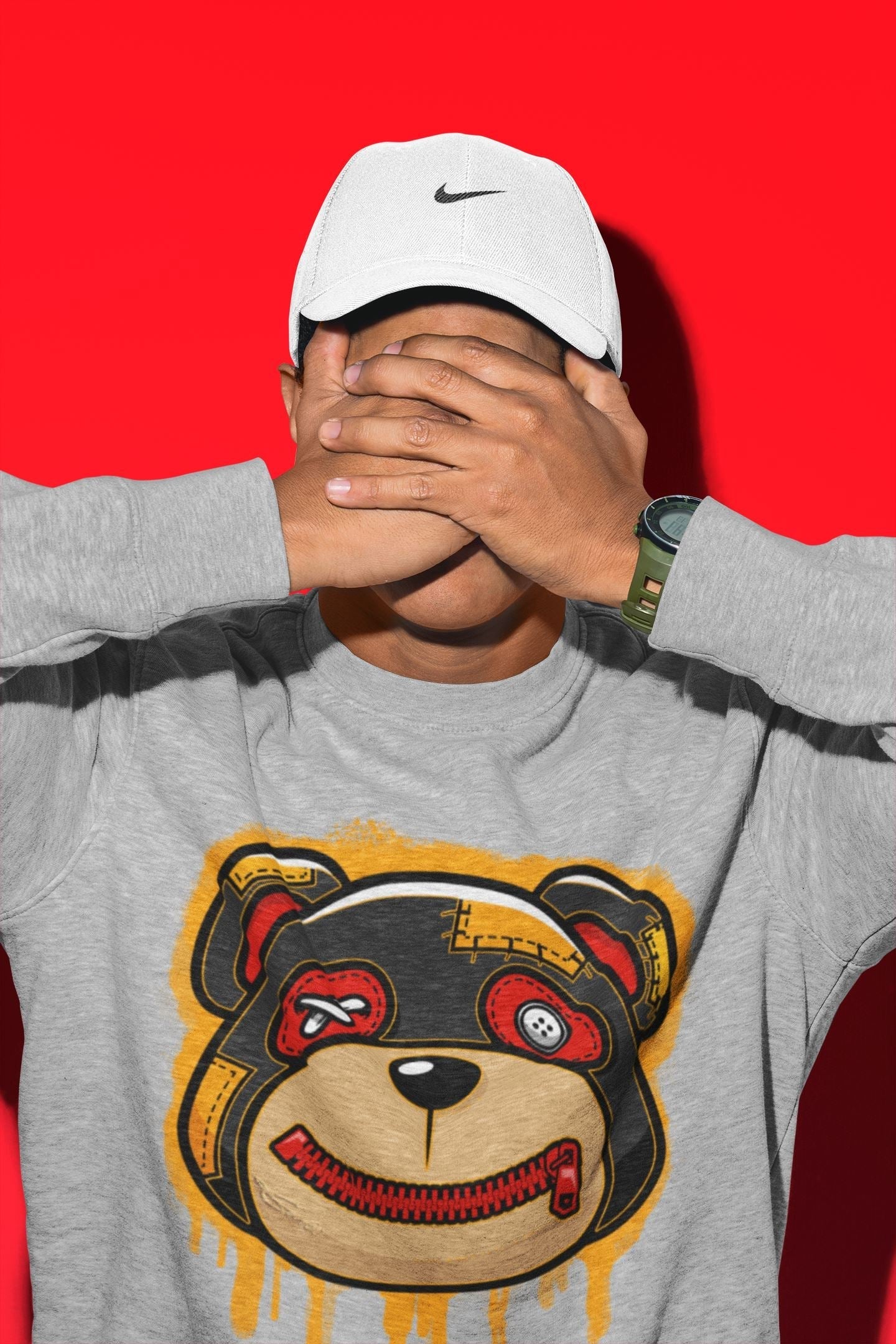 Jordan 7 Citrus Shirt To Match Jordans Bear Face Sneaker Tees Jordan 7 Citrus Drip Gear Zone Sneaker Matching Clothing Unisex Shirts