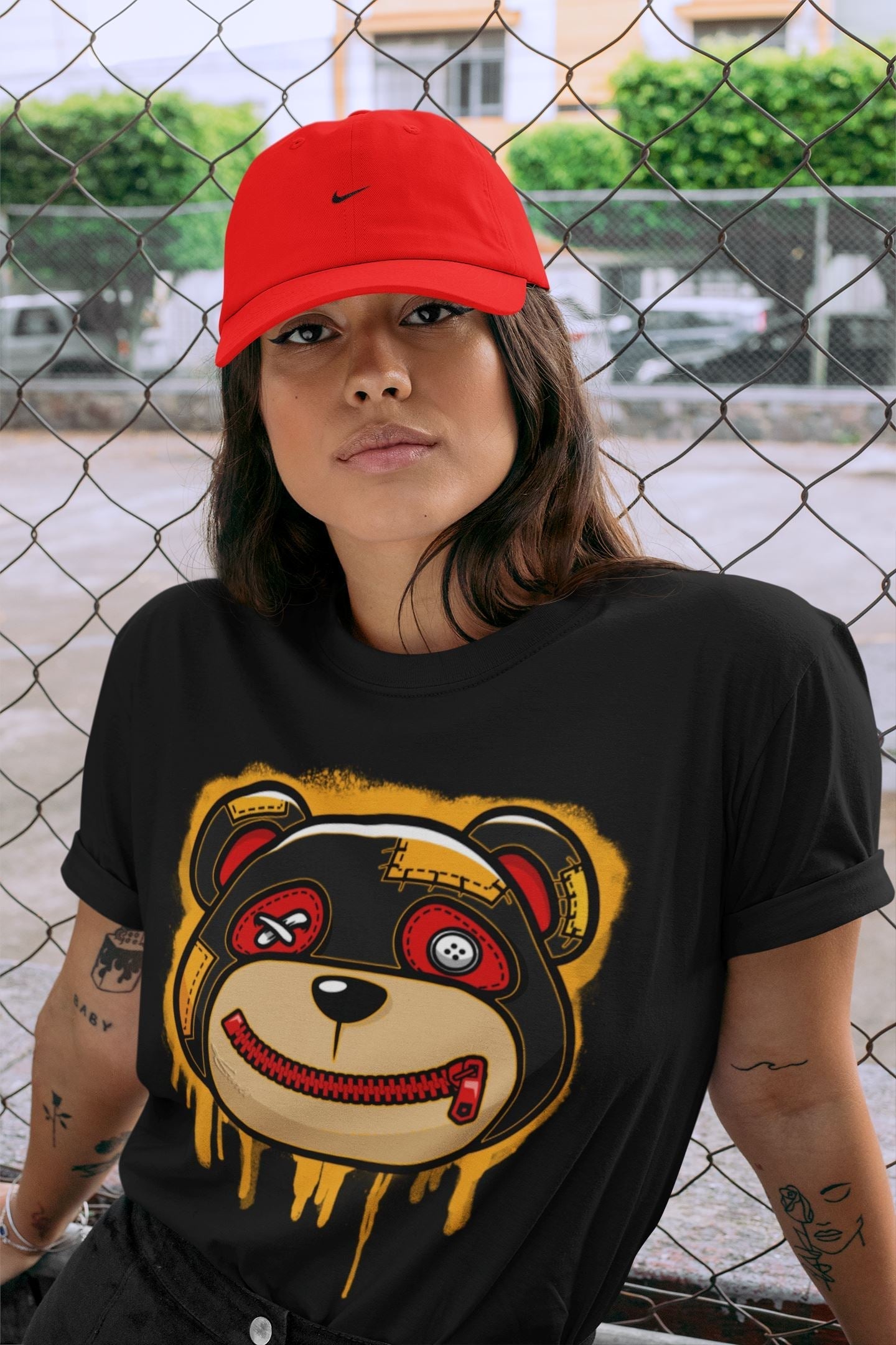 Jordan 7 Citrus Shirt To Match Jordans Bear Face Sneaker Tees Jordan 7 Citrus Drip Gear Zone Sneaker Matching Clothing Unisex Shirts