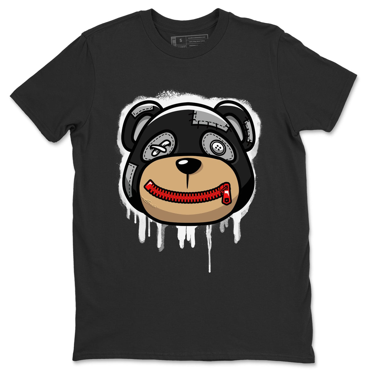 Jordan 9 Particle Grey Shirt To Match Jordans Bear Face Sneaker Tees Jordan 9 Particle Grey Drip Gear Zone Sneaker Matching Clothing Unisex Shirts