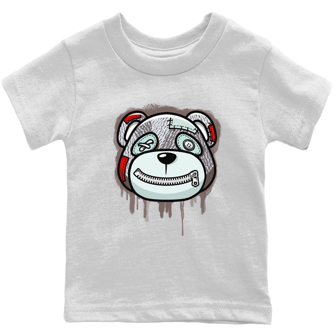 Yeezy 350 Blue Tint Shirt To Match Jordans Bear Face Sneaker Tees Yeezy 350 Blue Tint Drip Gear Zone Sneaker Matching Clothing Kids Shirts