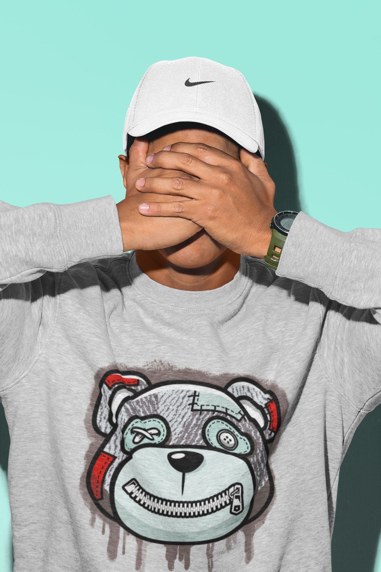 Yeezy 350 Blue Tint Shirt To Match Jordans Bear Face Sneaker Tees Yeezy 350 Blue Tint Drip Gear Zone Sneaker Matching Clothing Unisex Shirts