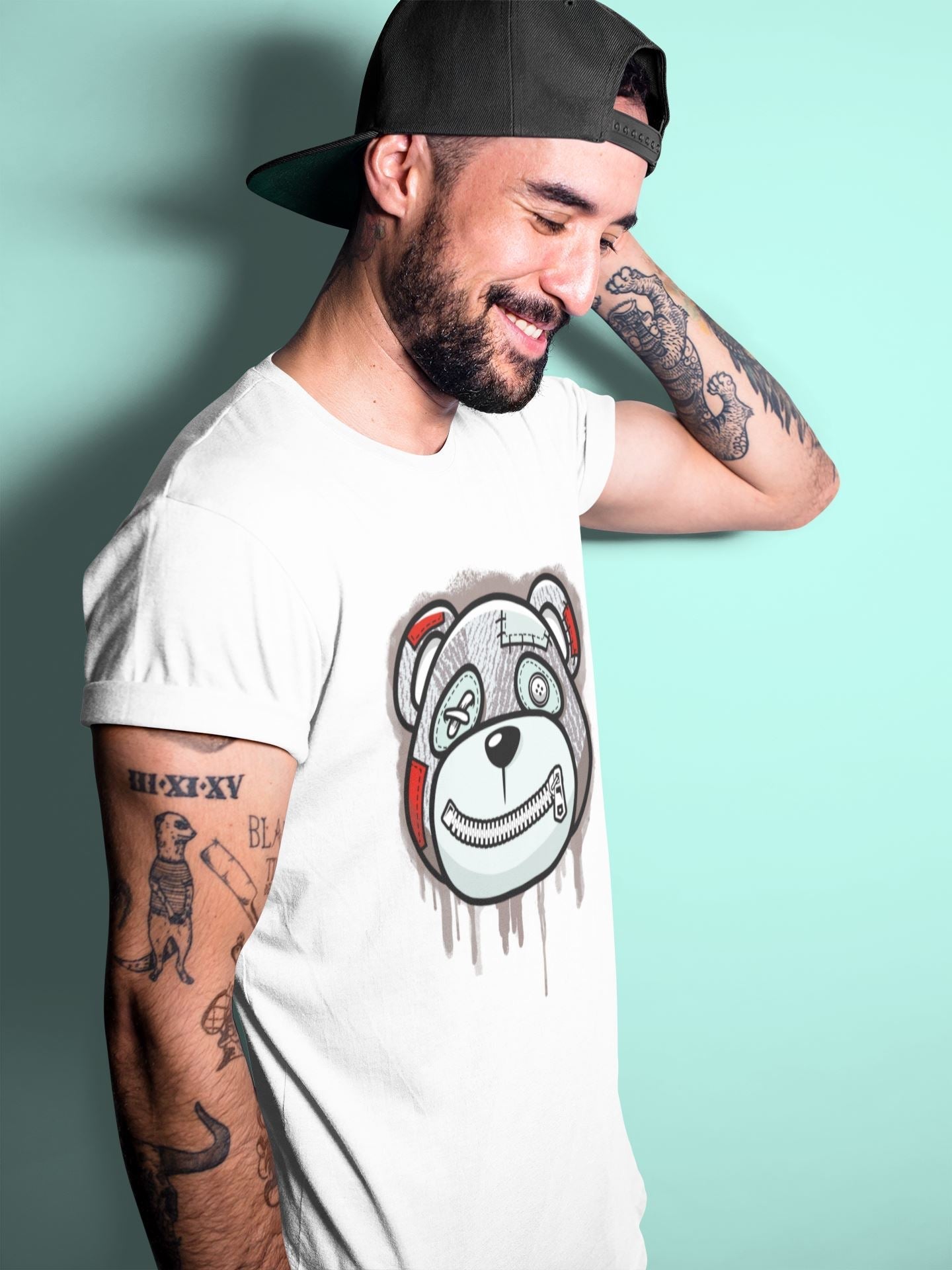 Yeezy 350 Blue Tint Shirt To Match Jordans Bear Face Sneaker Tees Yeezy 350 Blue Tint Drip Gear Zone Sneaker Matching Clothing Unisex Shirts