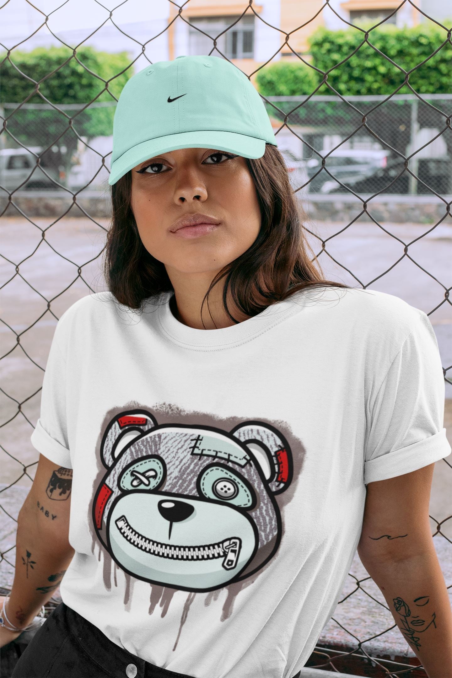 Yeezy 350 Blue Tint Shirt To Match Jordans Bear Face Sneaker Tees Yeezy 350 Blue Tint Drip Gear Zone Sneaker Matching Clothing Unisex Shirts