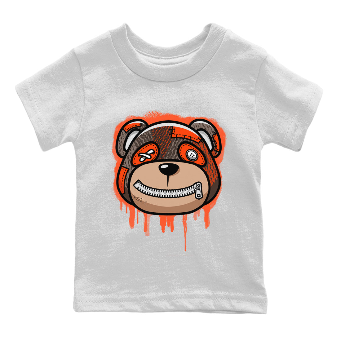 Yeezy 350 Carbon Beluga Shirt To Match Jordans Bear Face Sneaker Tees Yeezy 350 Carbon Beluga Drip Gear Zone Sneaker Matching Clothing Kids Shirts