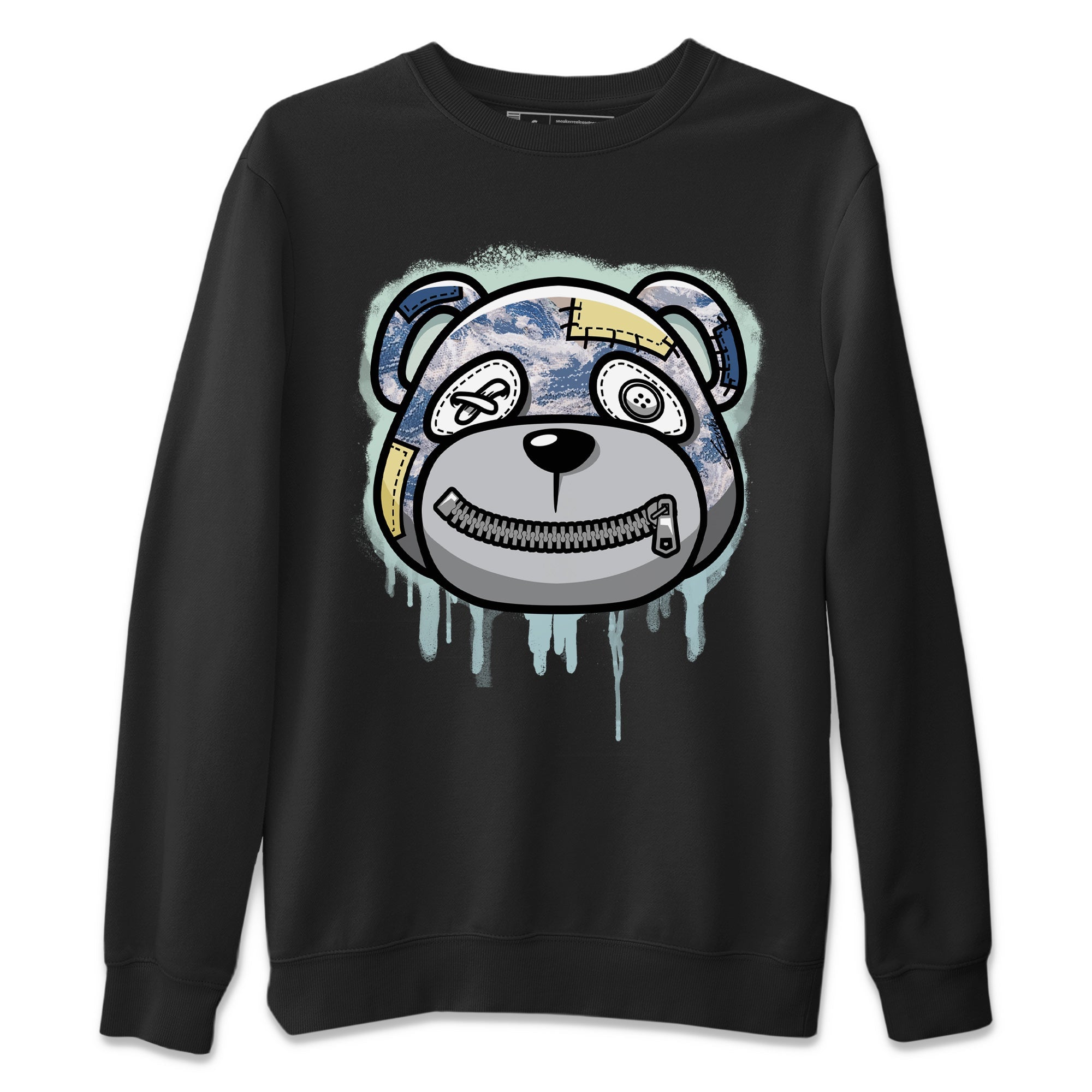 Yeezy 350 MX Blue Shirt To Match Jordans Bear Face Sneaker Tees Yeezy 350 MX Blue Drip Gear Zone Sneaker Matching Clothing Unisex Shirts