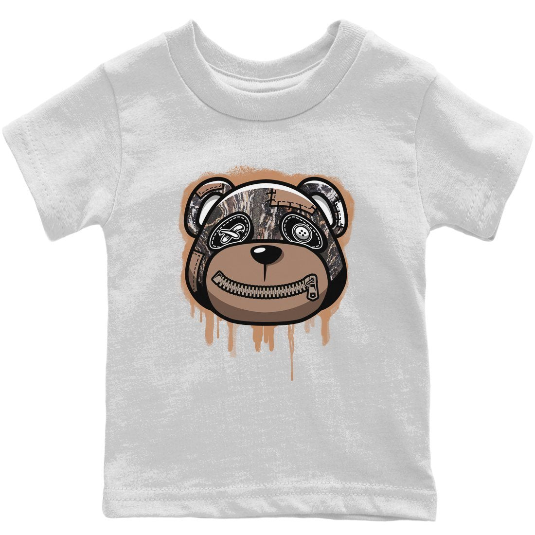 Yeezy 350 MX Rock Shirt To Match Jordans Bear Face Sneaker Tees Yeezy 350 MX Rock Drip Gear Zone Sneaker Matching Clothing Kids Shirts