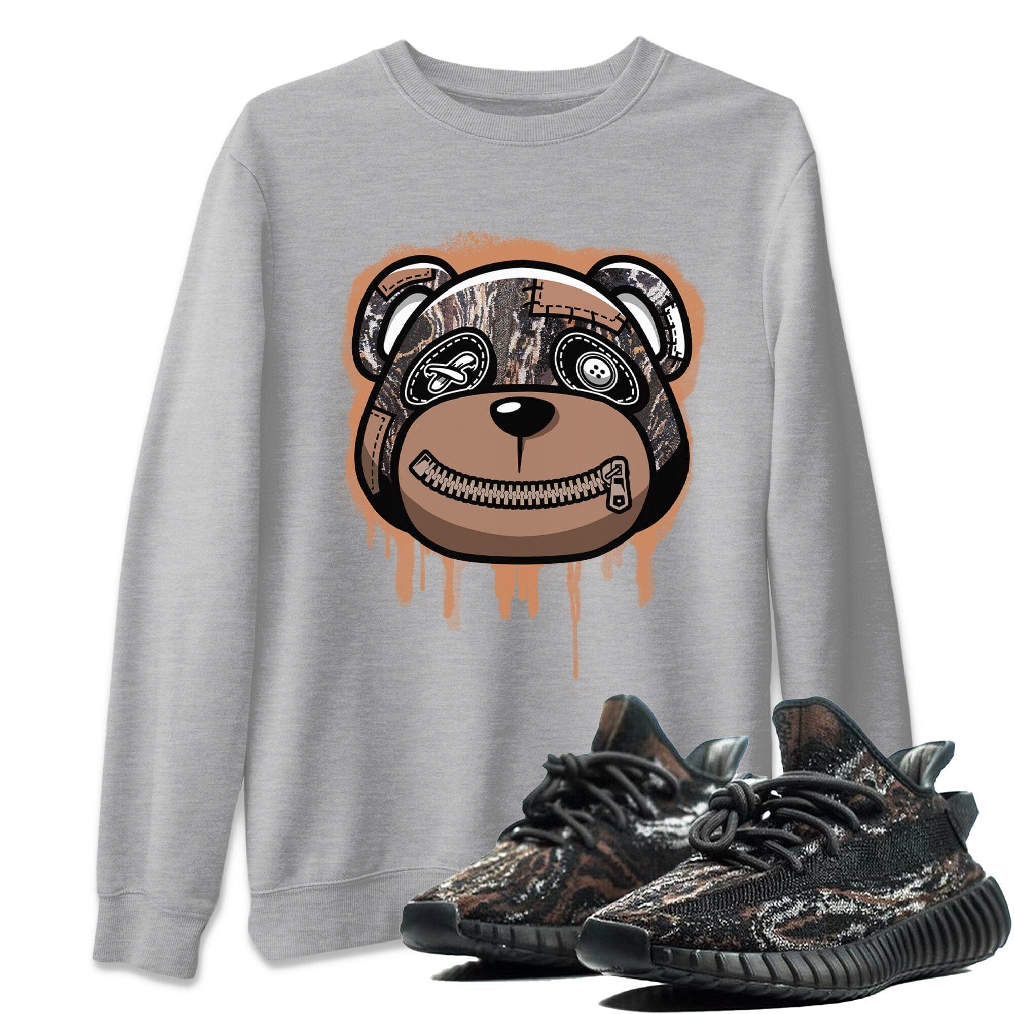 Yeezy 350 MX Rock Shirt To Match Jordans Bear Face Sneaker Tees Yeezy 350 MX Rock Drip Gear Zone Sneaker Matching Clothing Unisex Shirts