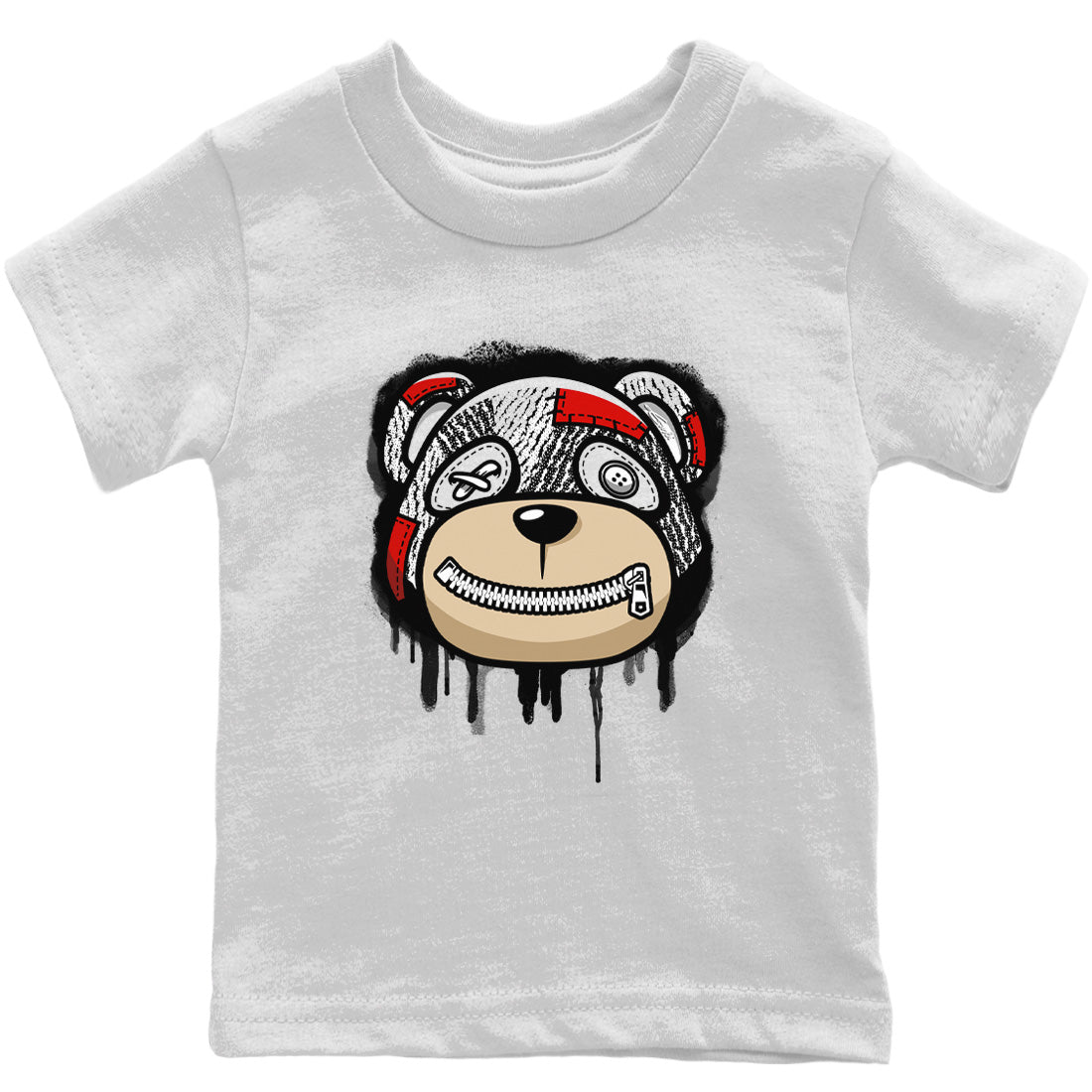 Yeezy 350 Zebra Shirt To Match Jordans Bear Face Sneaker Tees Yeezy 350 Zebra Drip Gear Zone Sneaker Matching Clothing Kids Shirts