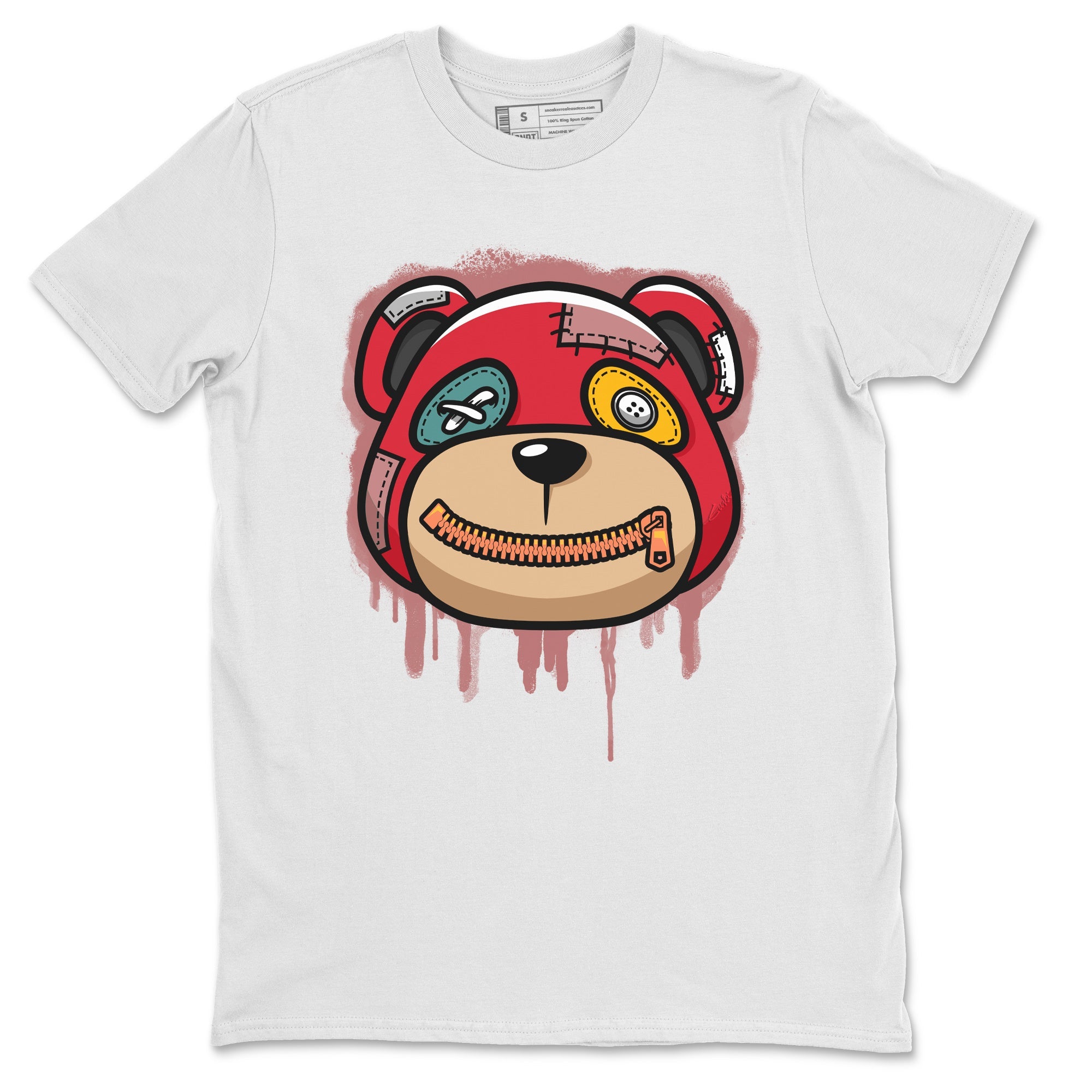 Yeezy 700 Hi-Res Red Shirt To Match Jordans Bear Face Sneaker Tees Yeezy 700 Hi-Res Red Drip Gear Zone Sneaker Matching Clothing Unisex Shirts