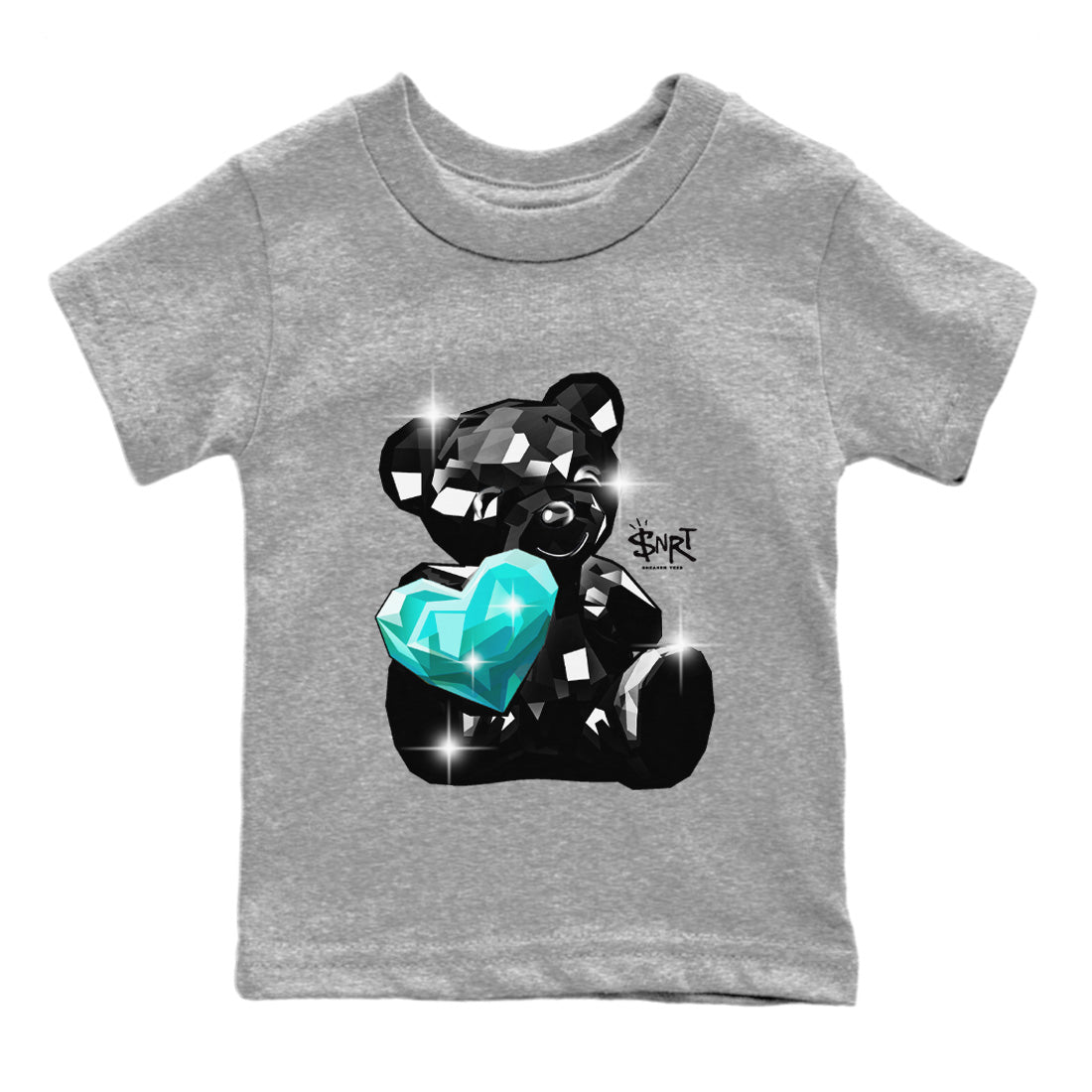 Air Force 1 Tiffany Bear Germs Baby and Kids Sneaker Tees Air Force 1 Low x Tiffany Kids Sneaker Tees Washing and Care Tip
