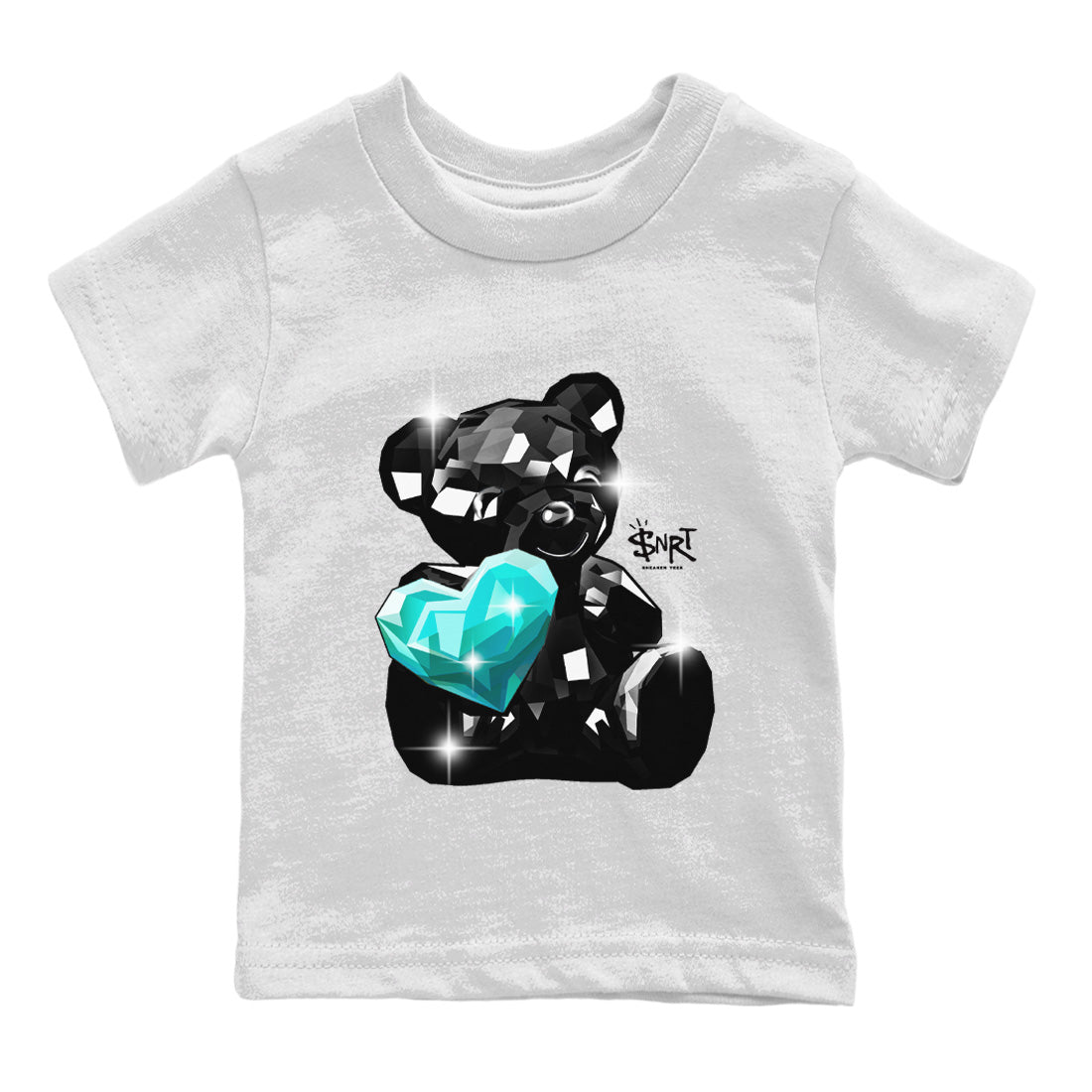 Air Force 1 Tiffany Bear Germs Baby and Kids Sneaker Tees Air Force 1 Low x Tiffany Kids Sneaker Tees Size Chart