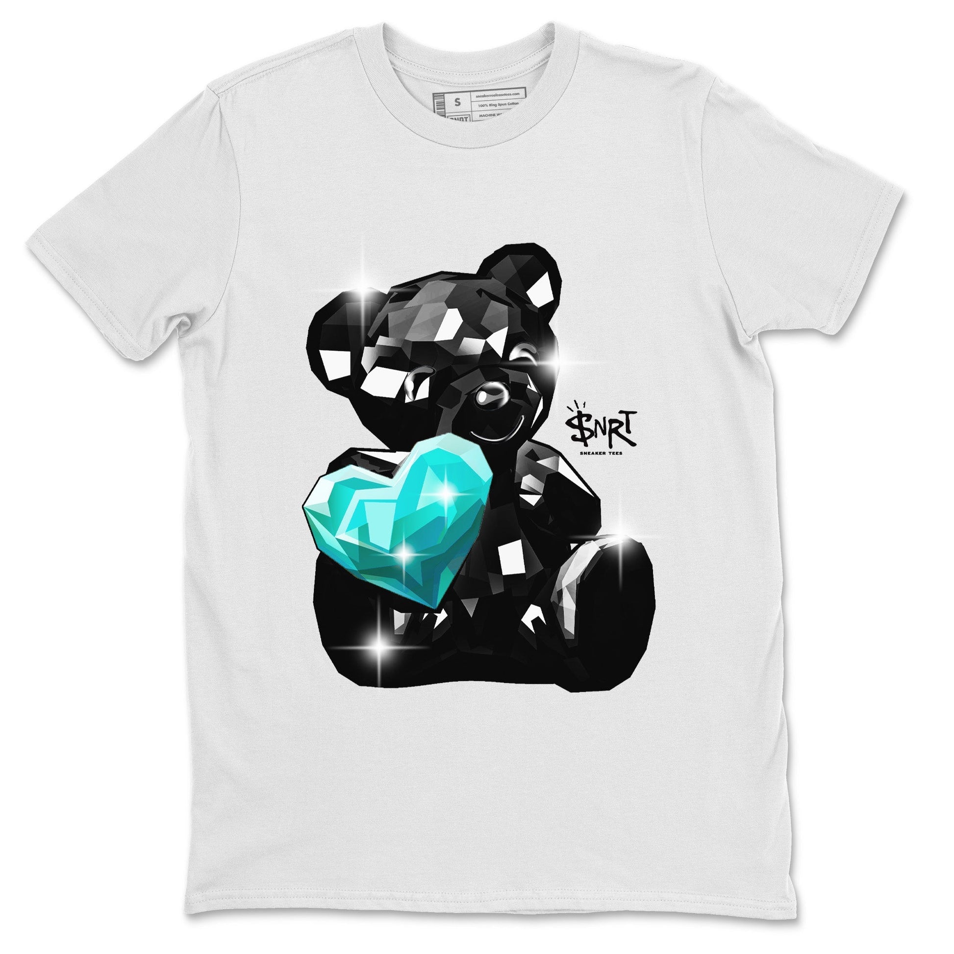 Air Force 1 Tiffany Bear Germs Crew Neck Sneaker Tees Air Force 1 Low x Tiffany Sneaker T-Shirts Washing and Care Tip