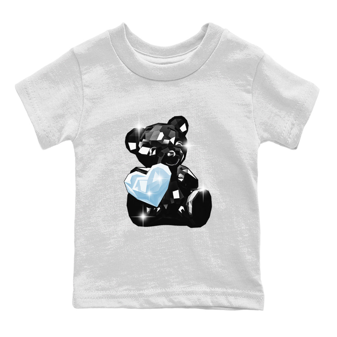 Air Jordan 7 Chambray Sneaker Match Tees Bear Germs Streetwear Sneaker Shirt AJ7 Chambray Drip Gear Zone Sneaker Matching Clothing Kids Shirts White 2