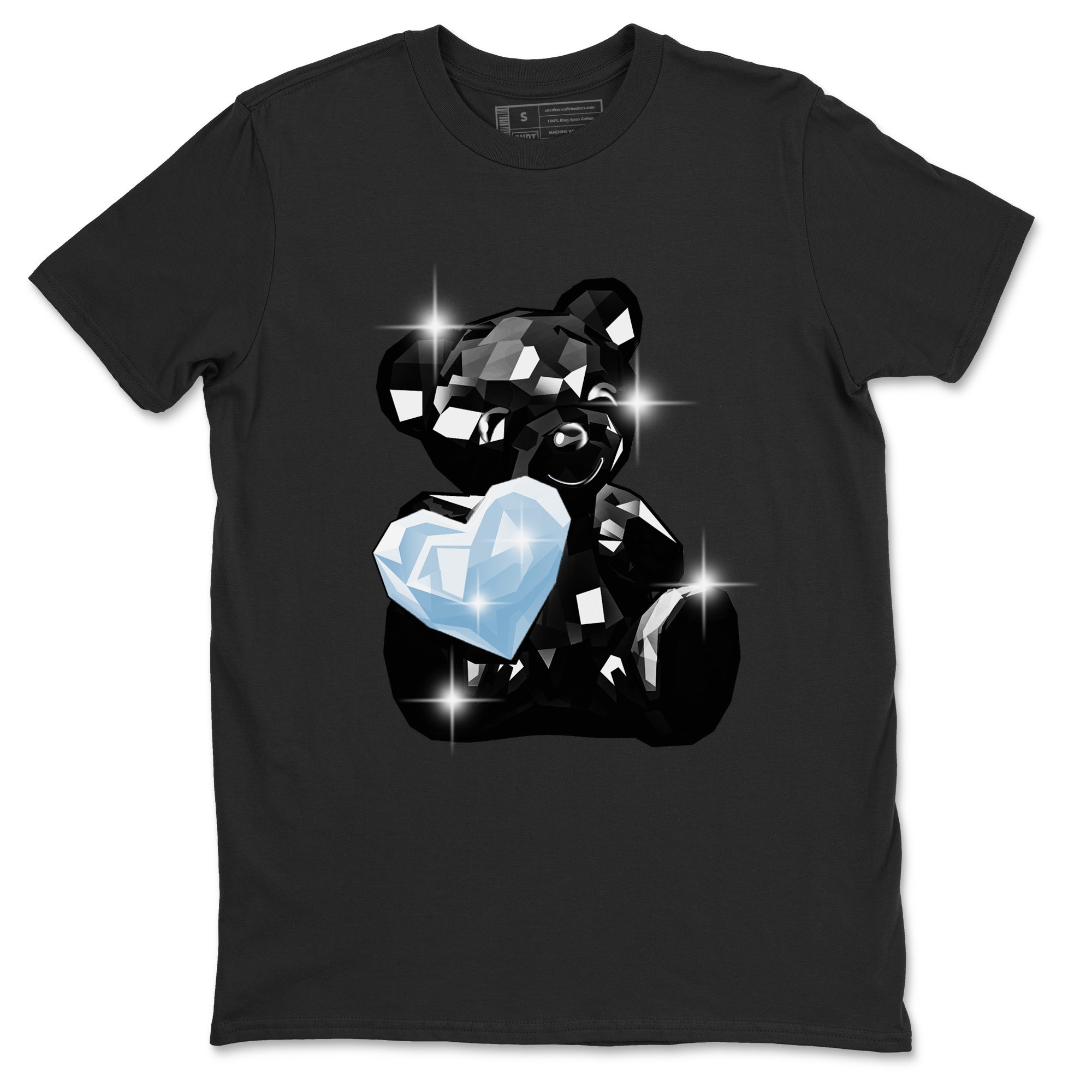 Air Jordan 7 Chambray Sneaker Match Tees Bear Germs Streetwear Sneaker Shirt AJ7 Chambray Drip Gear Zone Sneaker Matching Clothing Unisex Shirts Black 2