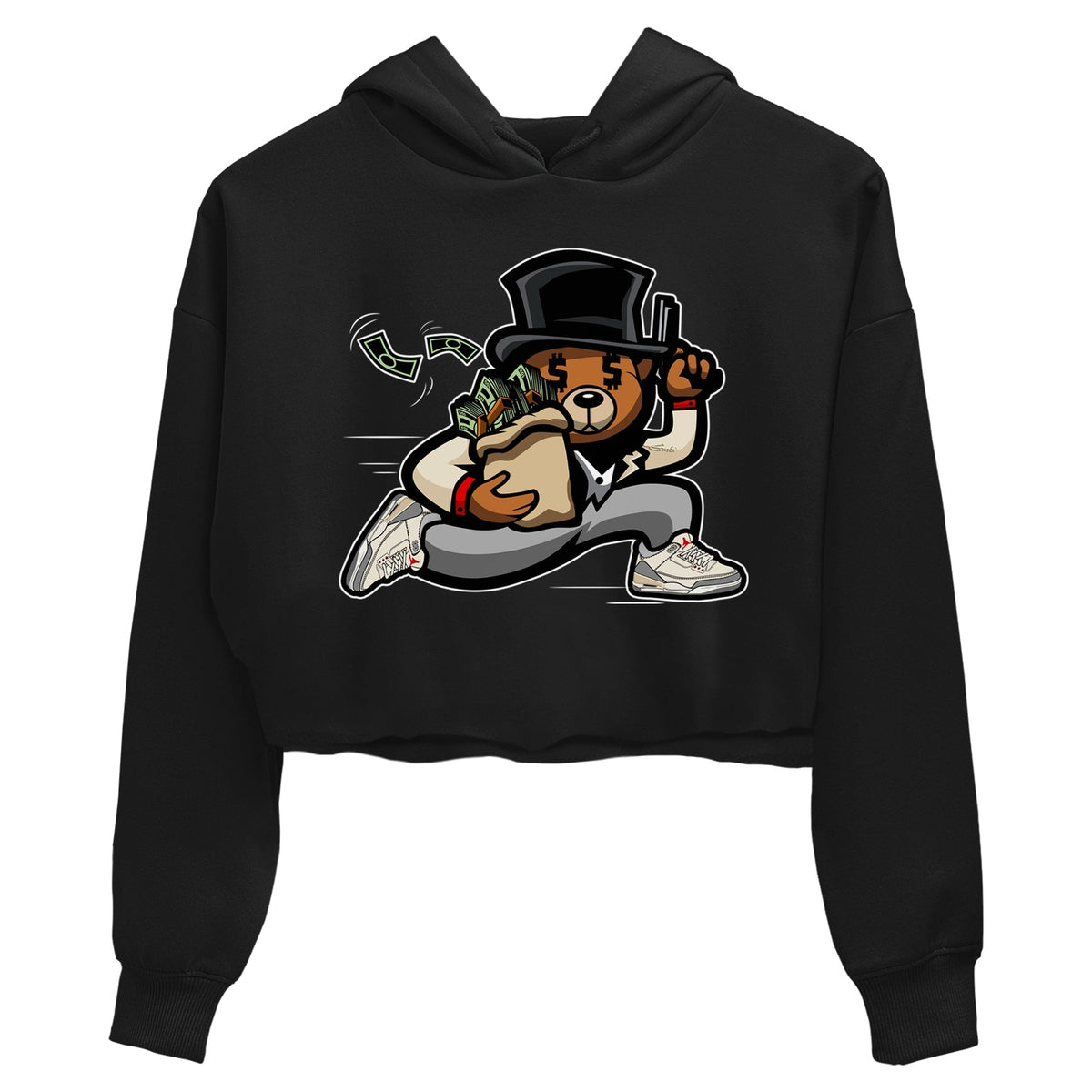 Jordan 3 Muslin Sneaker Matching T-Shirt Bear Steals Sneaker Tees Jordan 3 Muslin Sneaker Release Tees Women's Shirts