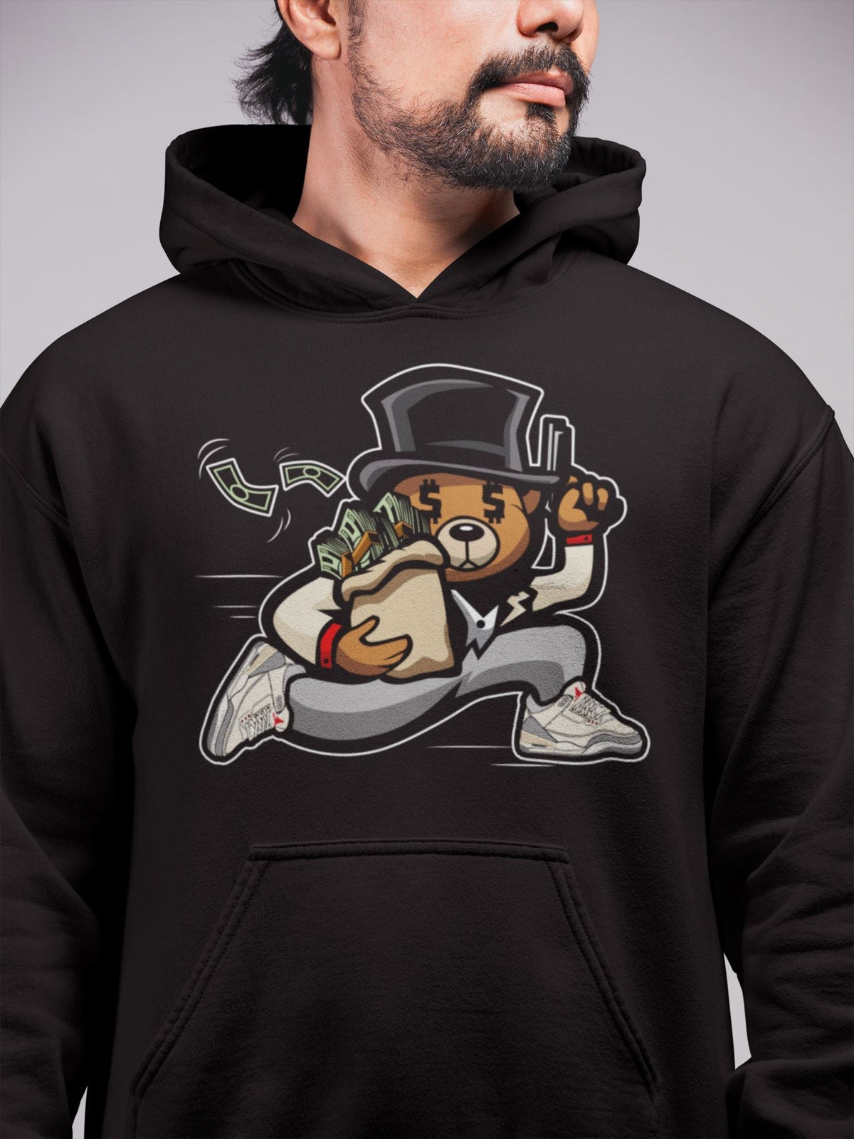 Jordan 3 Muslin Sneaker Matching T-Shirt Bear Steals Sneaker Tees Jordan 3 Muslin Sneaker Release Tees Crew Neck Tees
