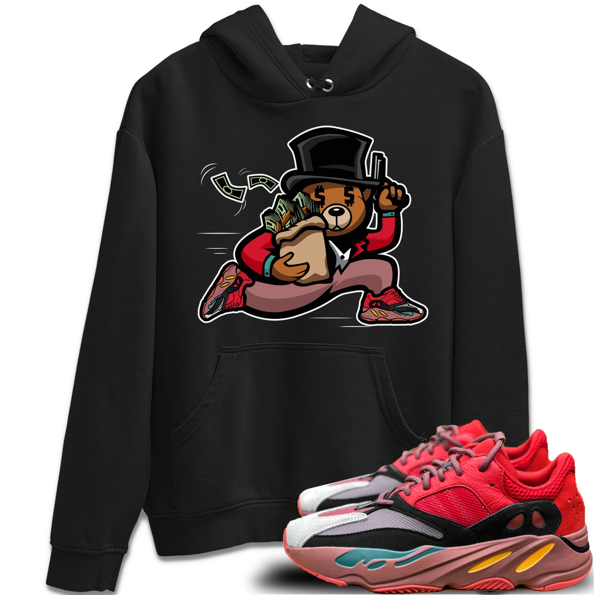 Yeezy 700 Hi-Res Red Shirt To Match Jordans Bear Steals Sneaker Tees Yeezy 700 Hi-Res Red Drip Gear Zone Sneaker Matching Clothing Unisex Shirts