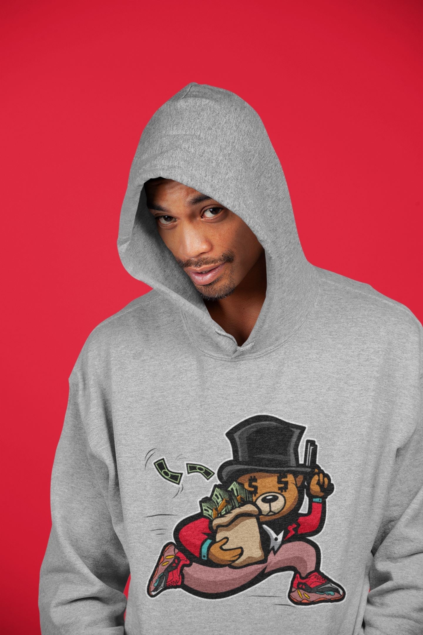 Yeezy 700 Hi-Res Red Shirt To Match Jordans Bear Steals Sneaker Tees Yeezy 700 Hi-Res Red Drip Gear Zone Sneaker Matching Clothing Unisex Shirts