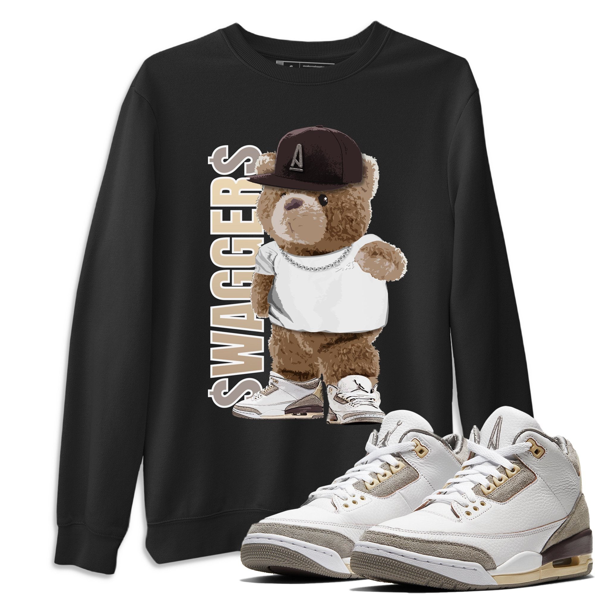 Jordan 3 A Ma Maniere Shirt To Match Jordans Bear Swaggers Sneaker Tees Jordan 3 A Ma Maniere Drip Gear Zone Sneaker Matching Clothing Unisex Shirts