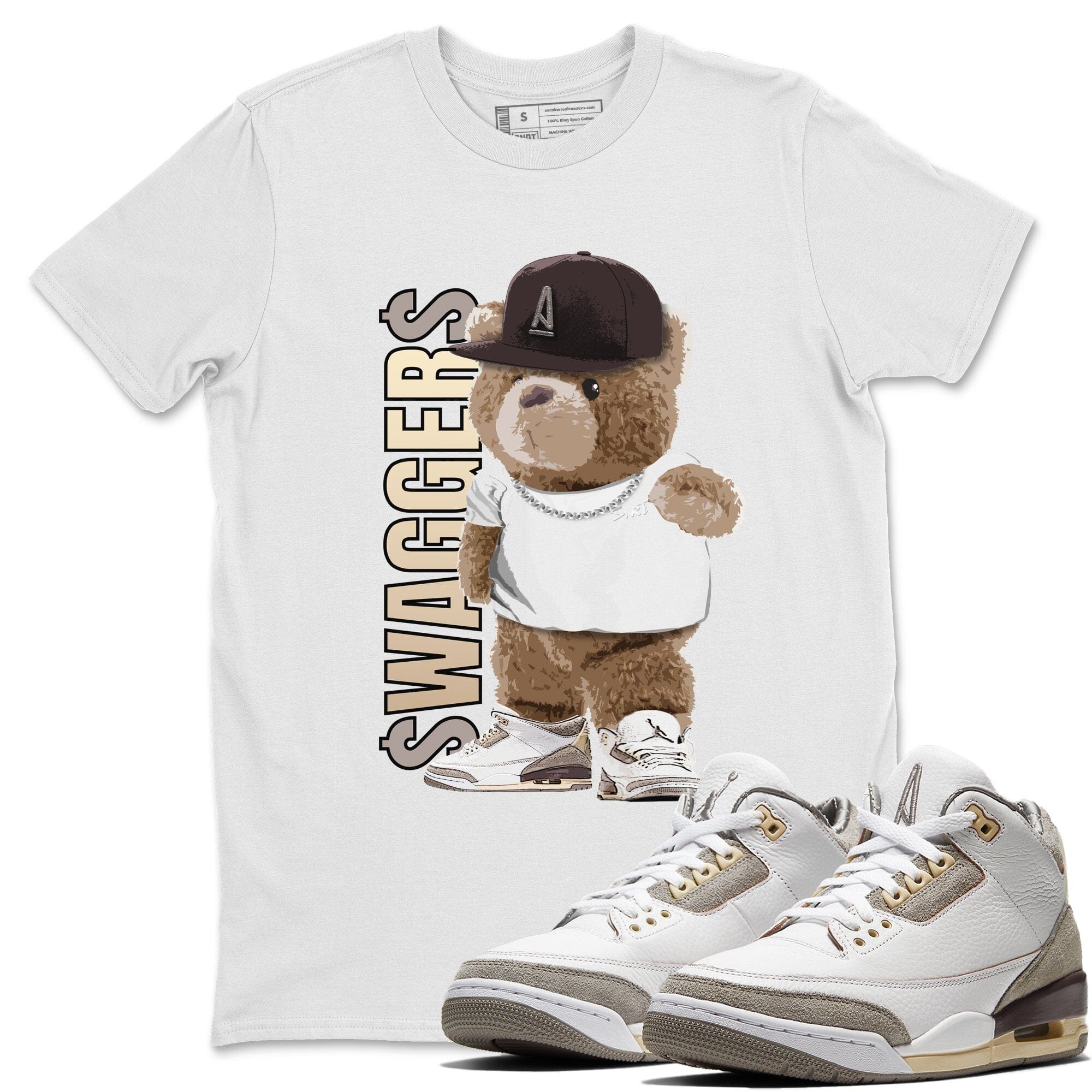 Jordan 3 A Ma Maniere Shirt To Match Jordans Bear Swaggers Sneaker Tees Jordan 3 A Ma Maniere Drip Gear Zone Sneaker Matching Clothing Unisex Shirts