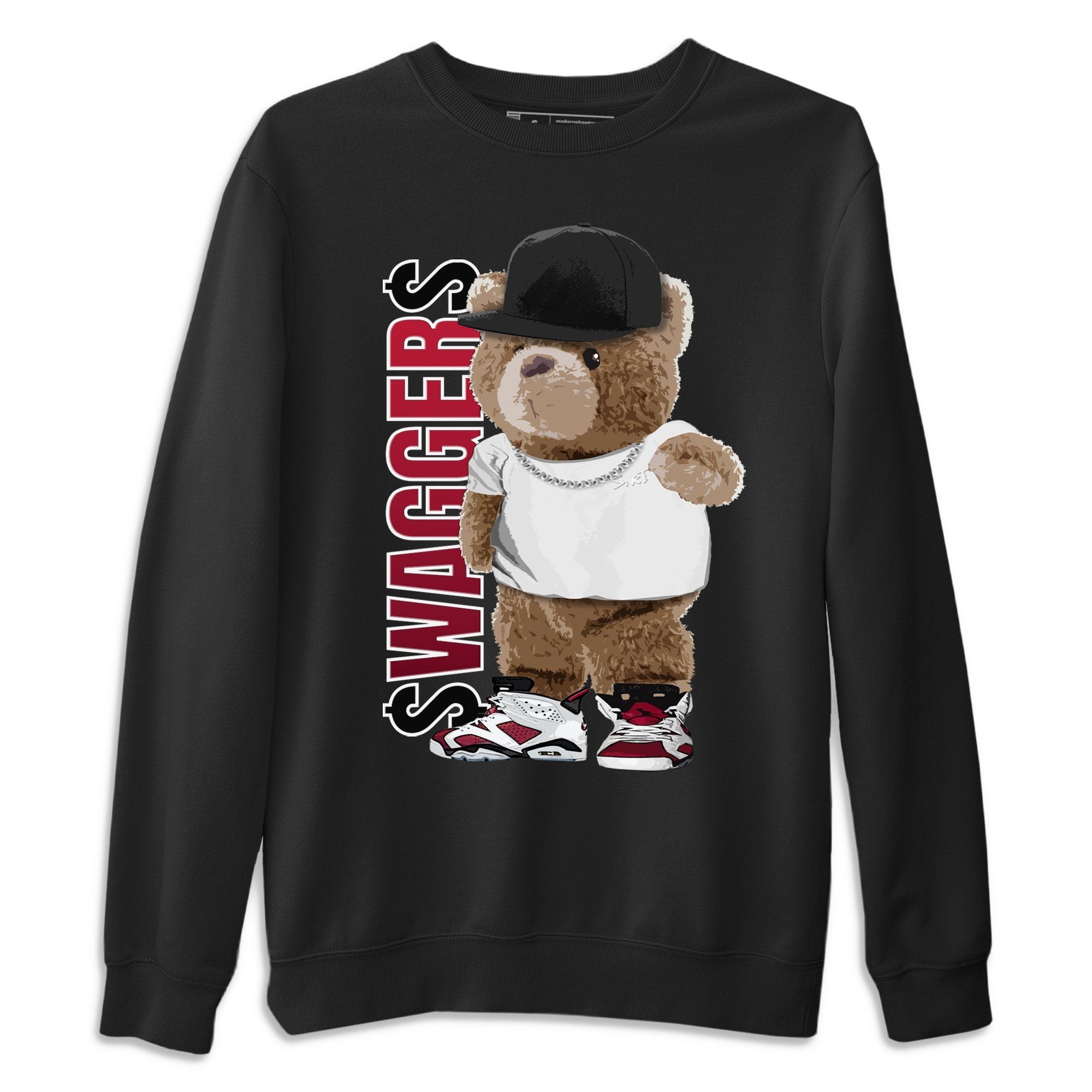 Jordan 6 Carmine Shirt To Match Jordans Bear Swaggers Sneaker Tees Jordan 6 Carmine Drip Gear Zone Sneaker Matching Clothing Unisex Shirts