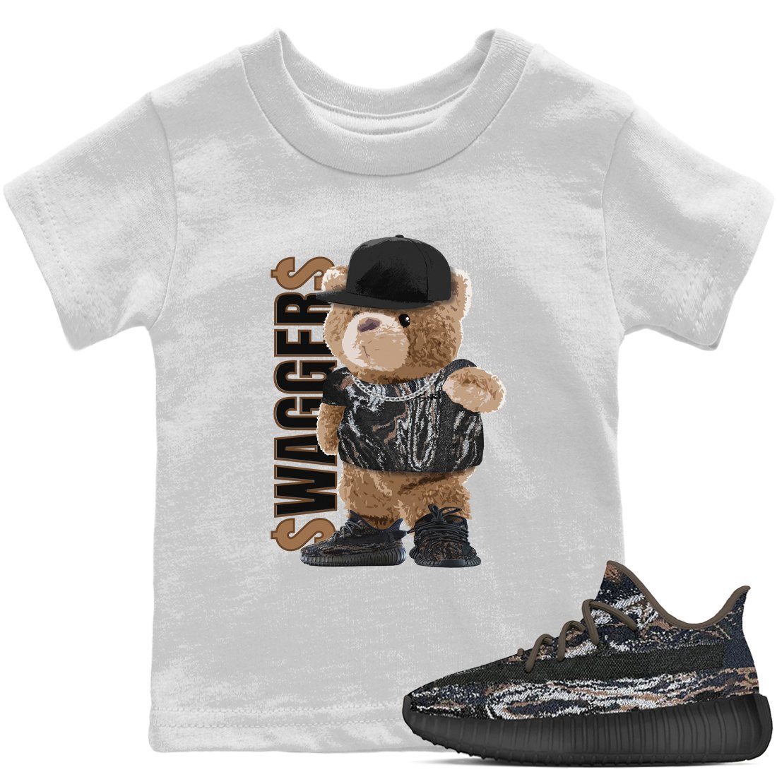 Yeezy 350 MX Rock Shirt To Match Jordans Bear Swaggers Sneaker Tees Yeezy 350 MX Rock Drip Gear Zone Sneaker Matching Clothing Kids Shirts