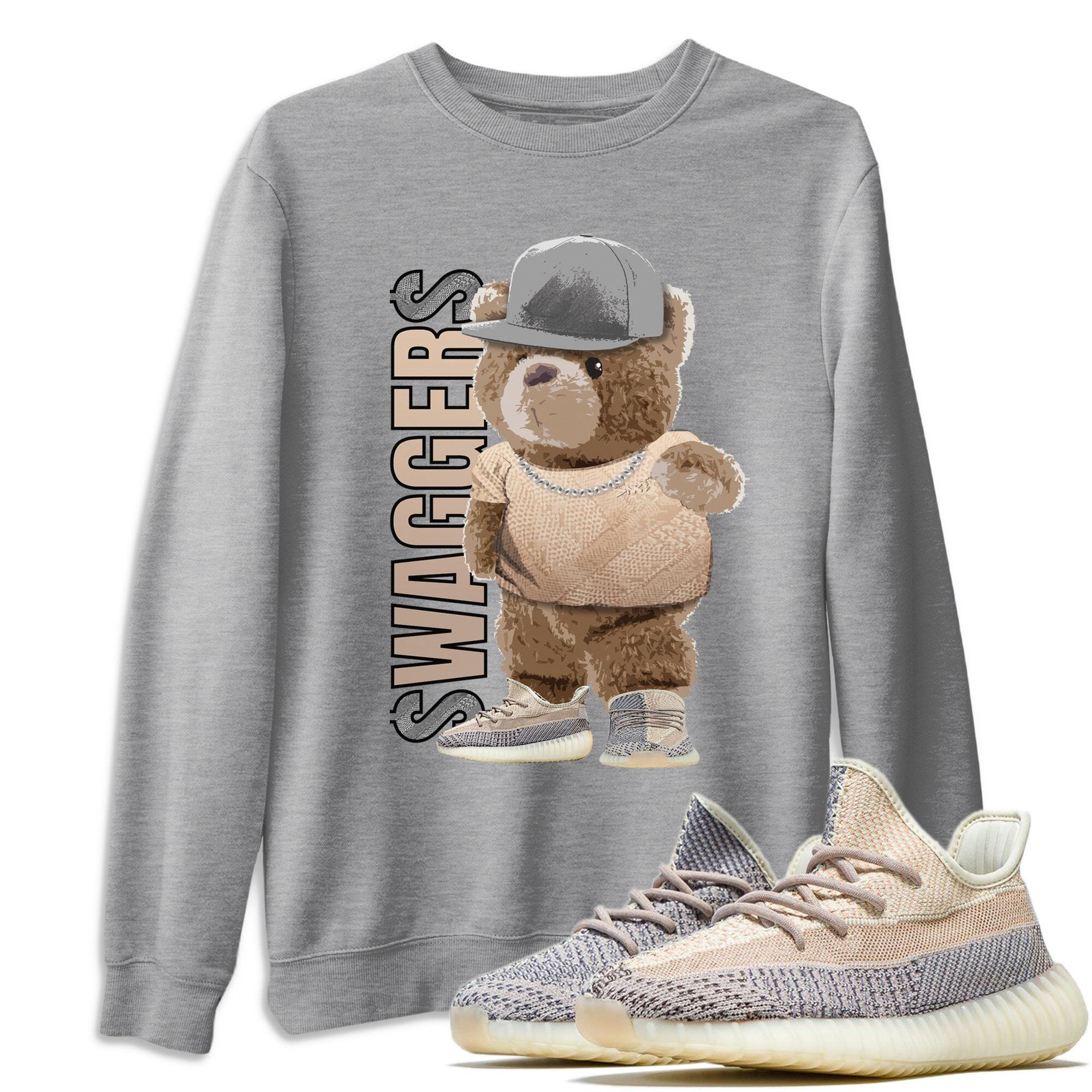 Yeezy 350 Ash Pearl Shirt To Match Jordans Bear Swaggers Sneaker Tees Yeezy 350 Ash Pearl Drip Gear Zone Sneaker Matching Clothing Unisex Shirts