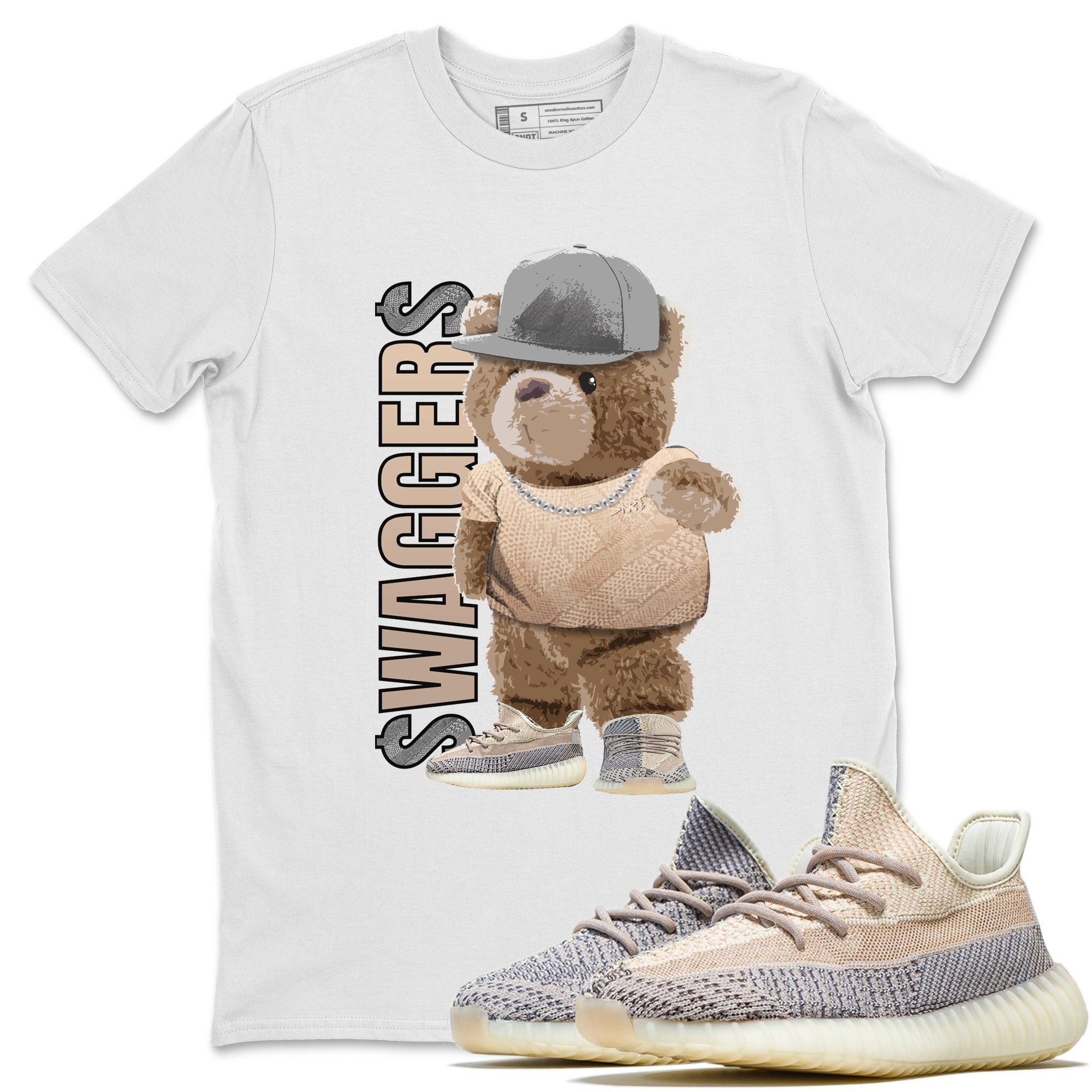 Yeezy 350 Ash Pearl Shirt To Match Jordans Bear Swaggers Sneaker Tees Yeezy 350 Ash Pearl Drip Gear Zone Sneaker Matching Clothing Unisex Shirts